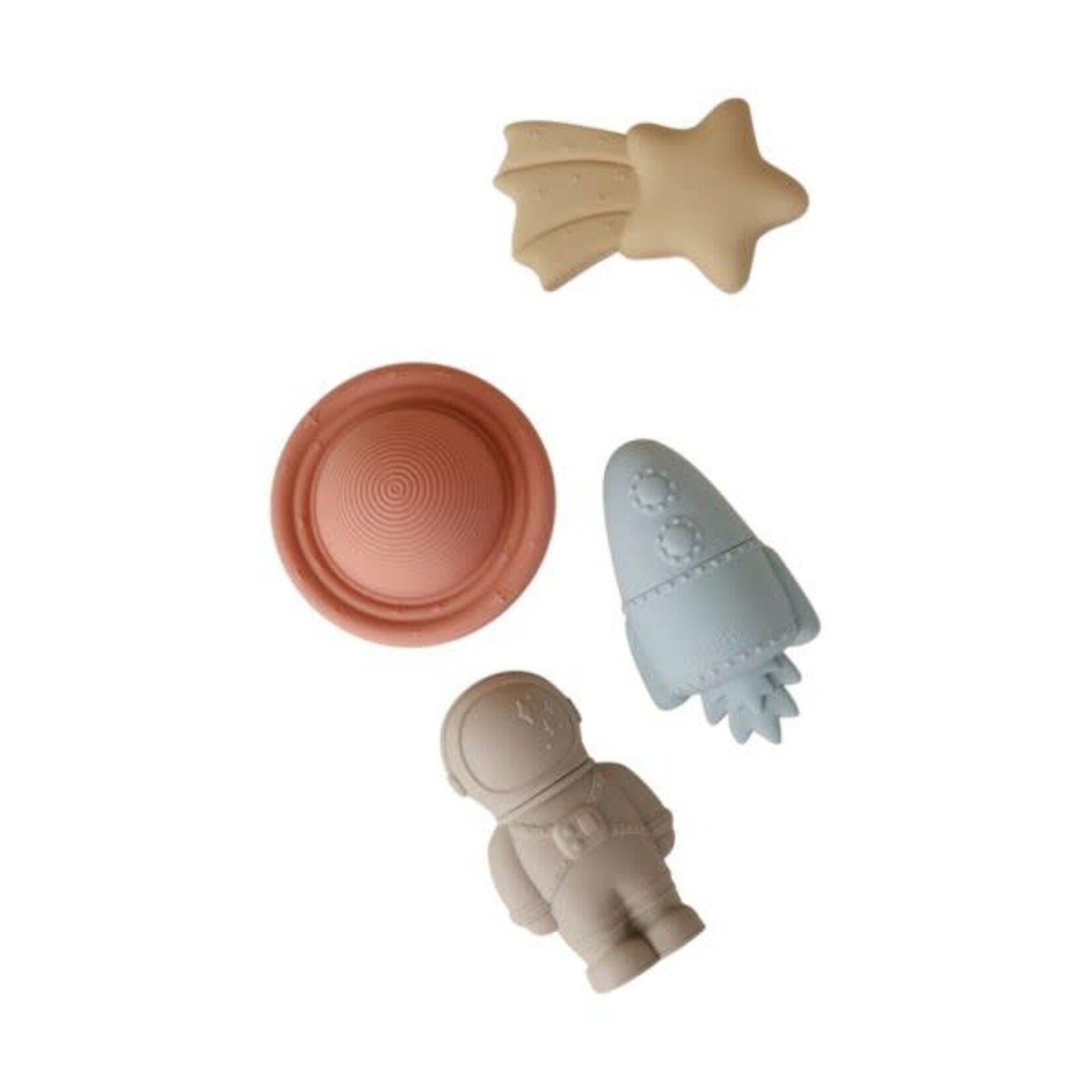 Mushie Mushie - Mold Free Bath Play Set 4-Pack Space