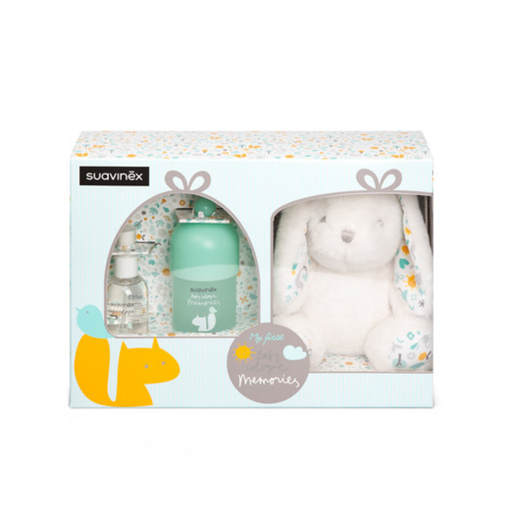 Suavinex Suavinex - Geschenkset Knuffel + Cologne Memories 100 Ml + 50 Ml