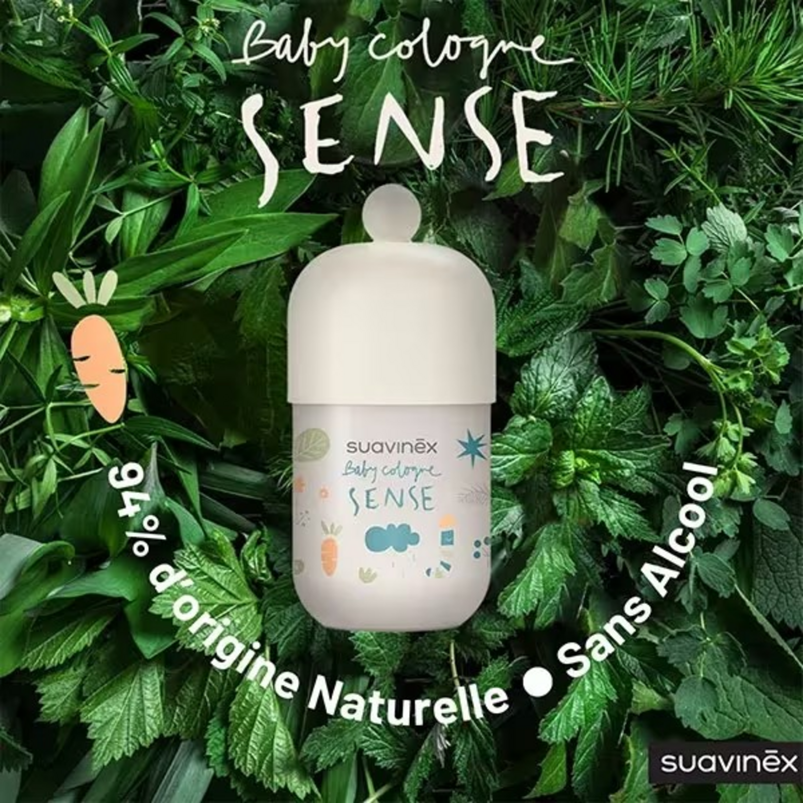 Suavinex Suavinex - Geschenkset Konijn En Cologne Sense 100Ml