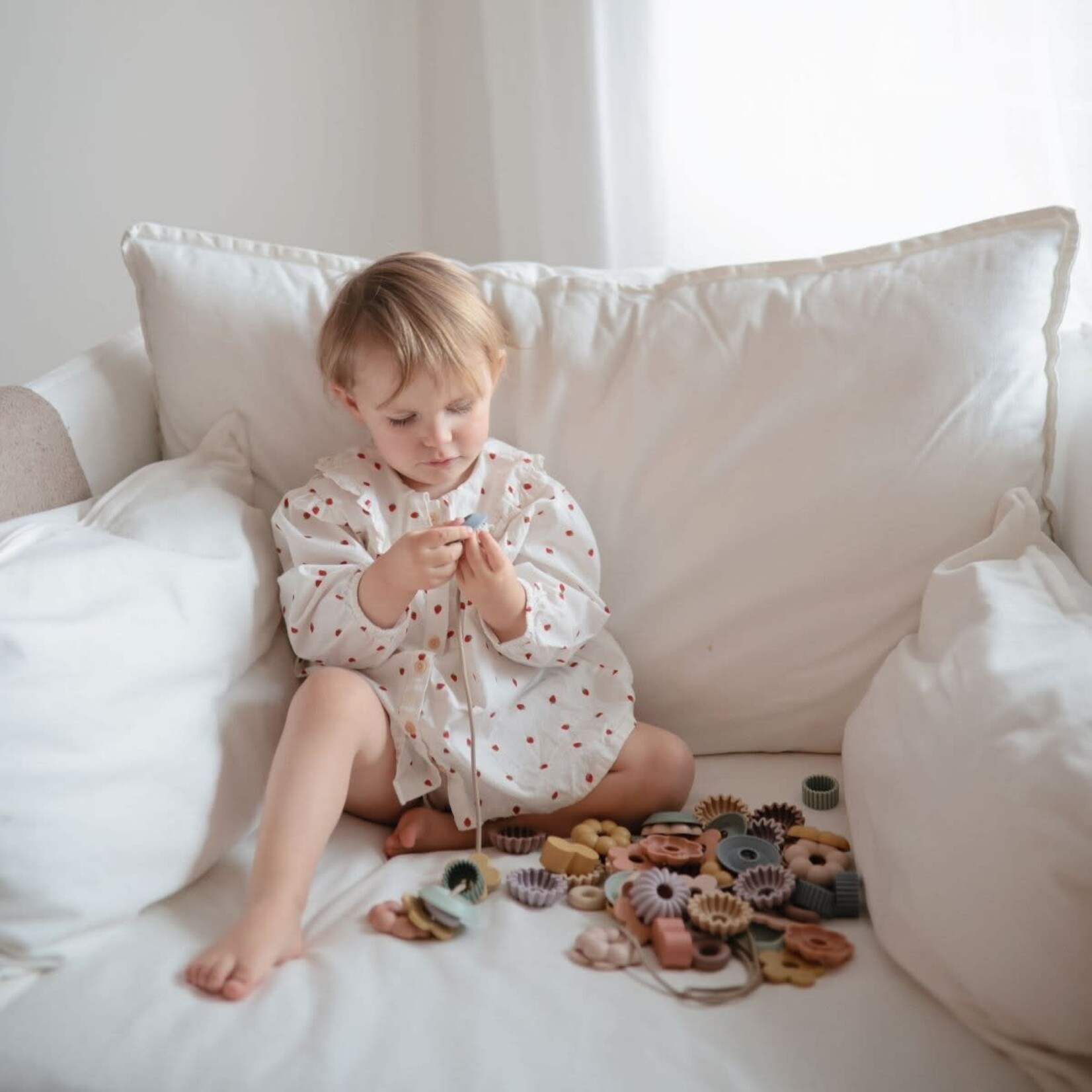 Mushie Mushie - Bead Lacing Toy Set