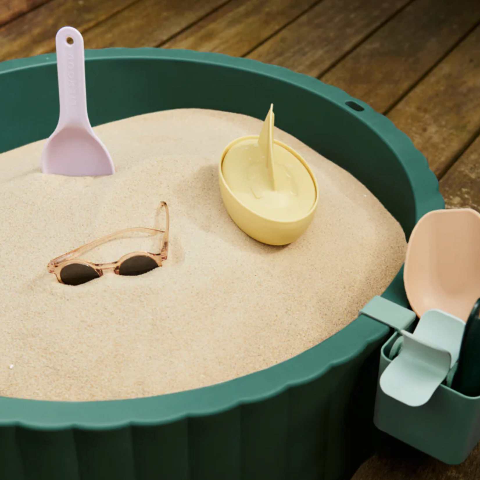 Liewood Liewood - Saul Sandpit Garden green / Sandy