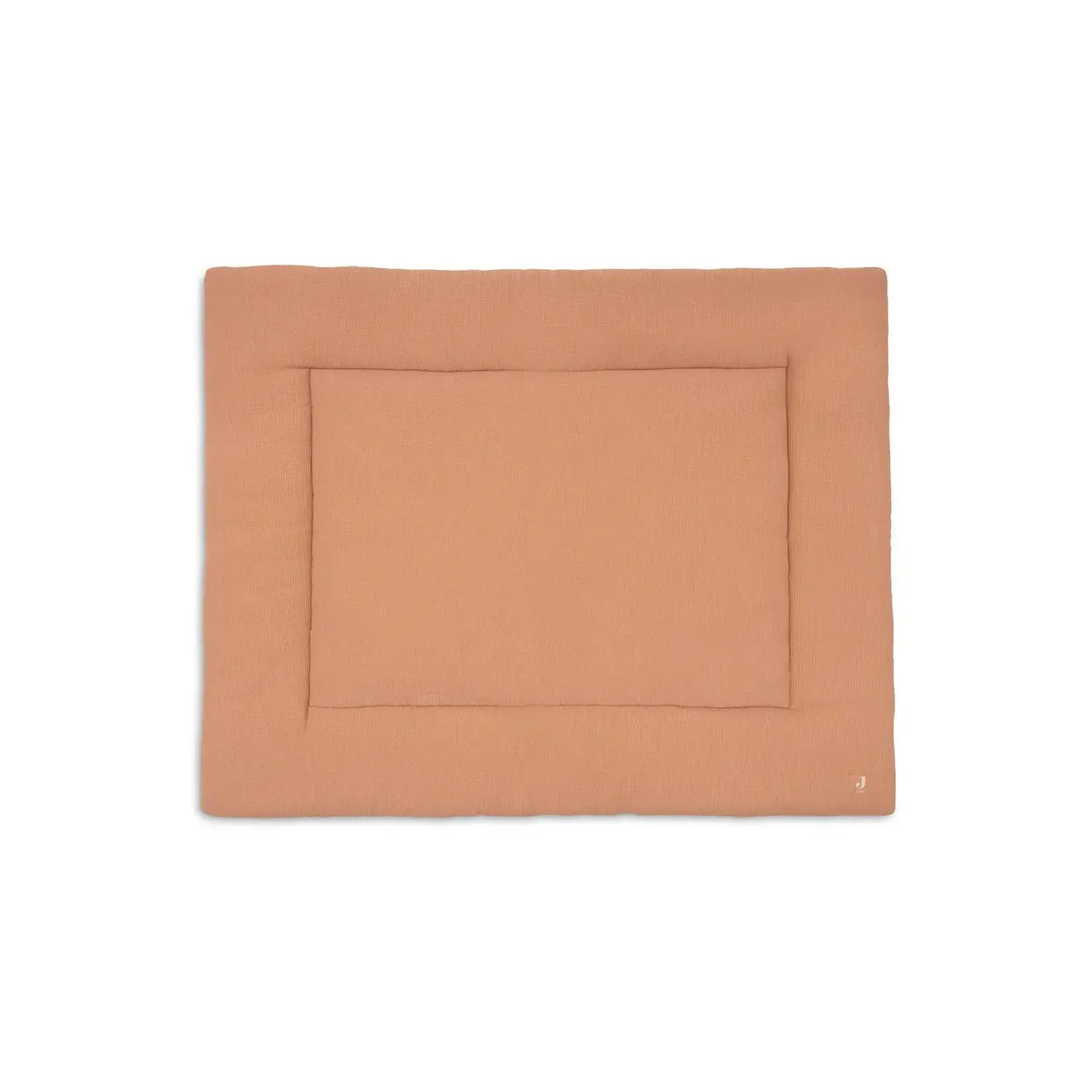 Jollein Jollein - Boxkleed 75x95cm Little Waffle - Light Terra/Sand (omkeerbaar)