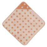 Jollein Jollein - Badcape Badstof 75x75cm Jacquard - Sun (light terra)