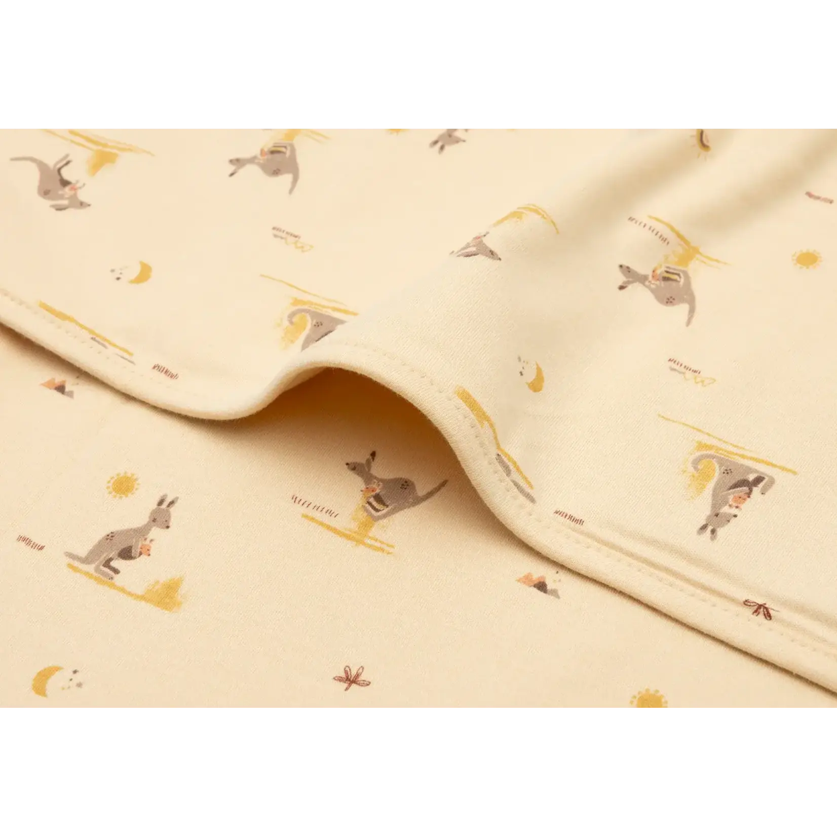 Jollein Jollein - Deken Wieg Jersey 75x100cm - Kangaroots