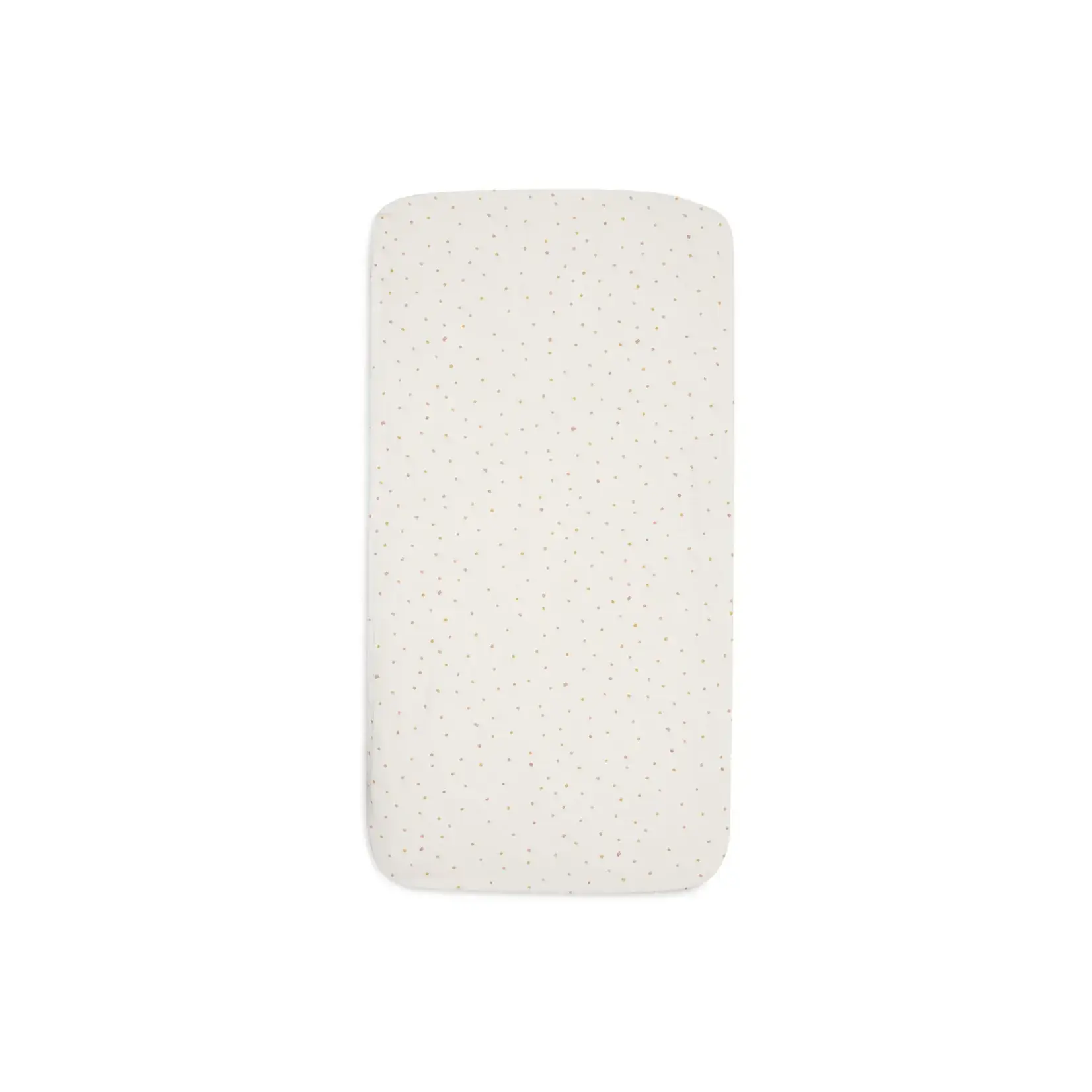 Jollein Jollein - Hoeslaken Jersey 60x120cm - Kangaroots & Dusty Dot