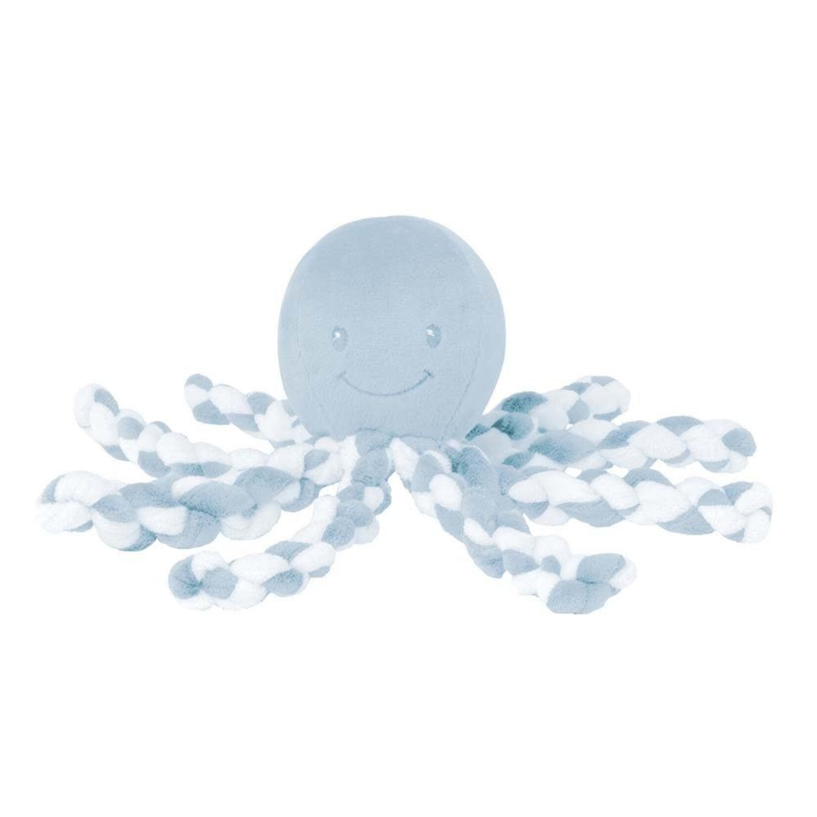 Nattou Nattou - LAPIDOU - octopus blauw-wit
