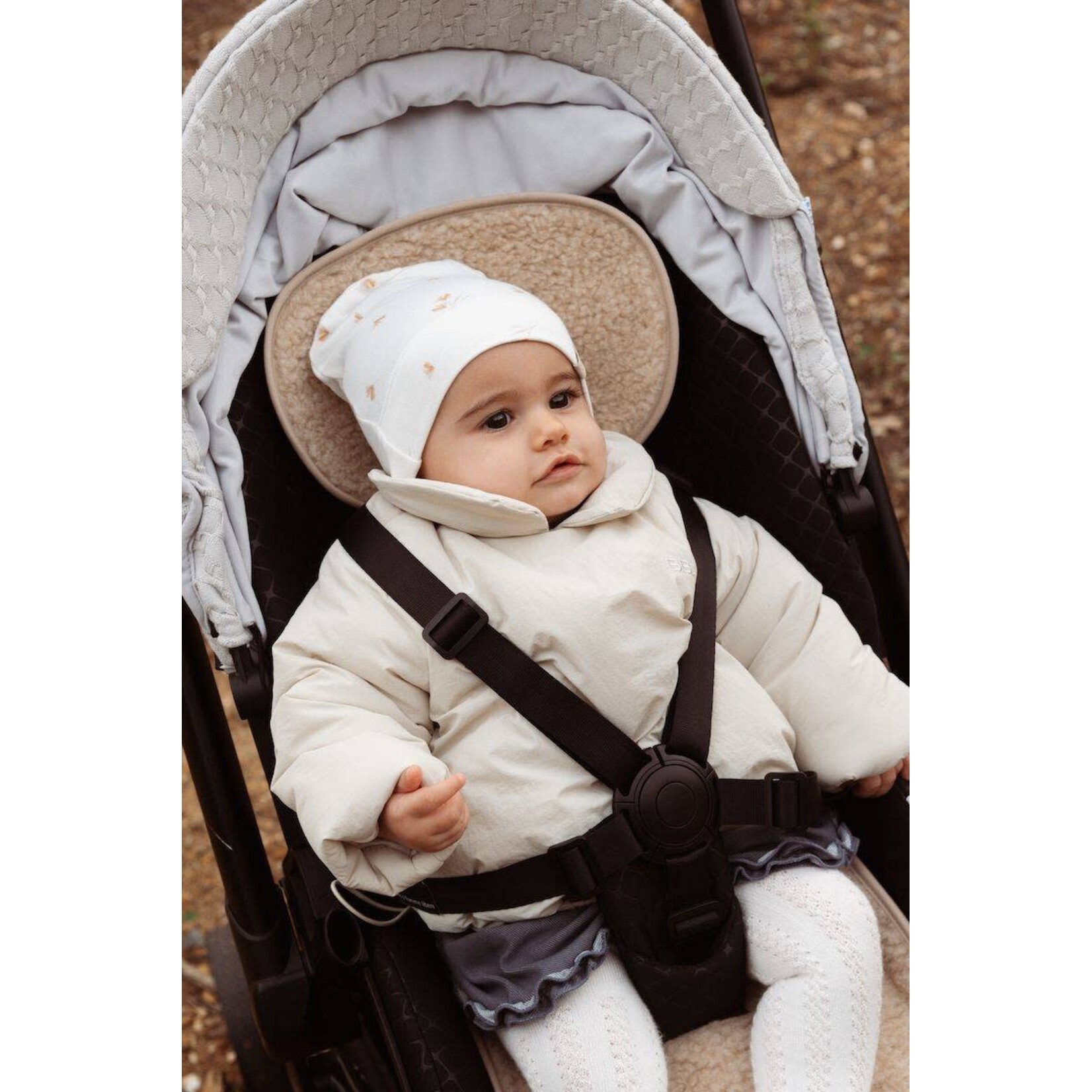 Bamboom Bamboom - Wollen Inlegger voor Buggy - Almond