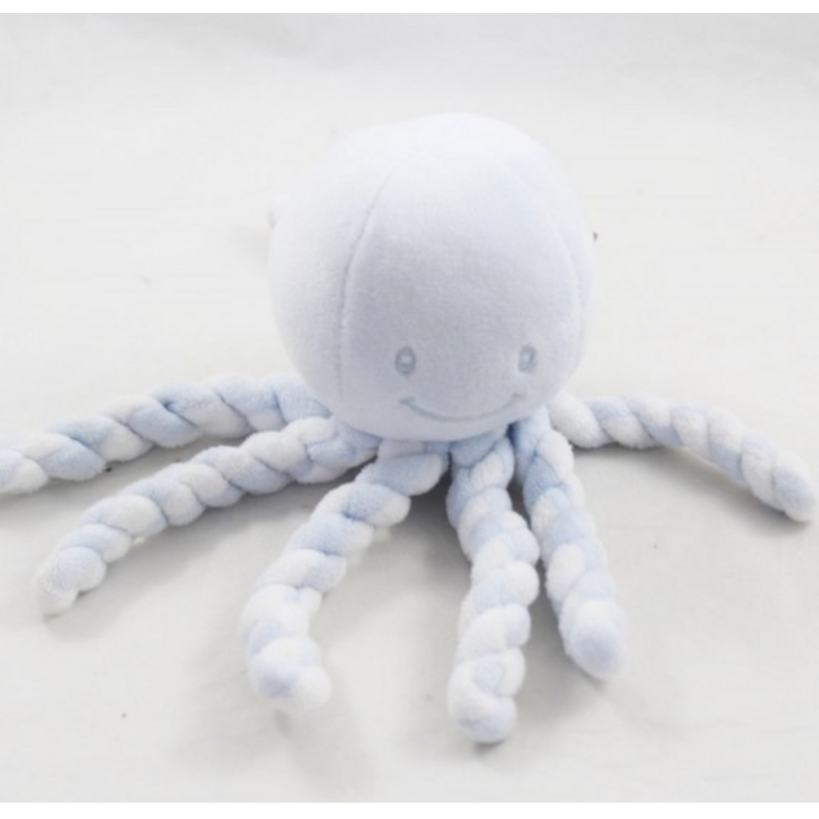 Nattou Nattou - LAPIDOU - octopus blauw-wit (uit assortiment)