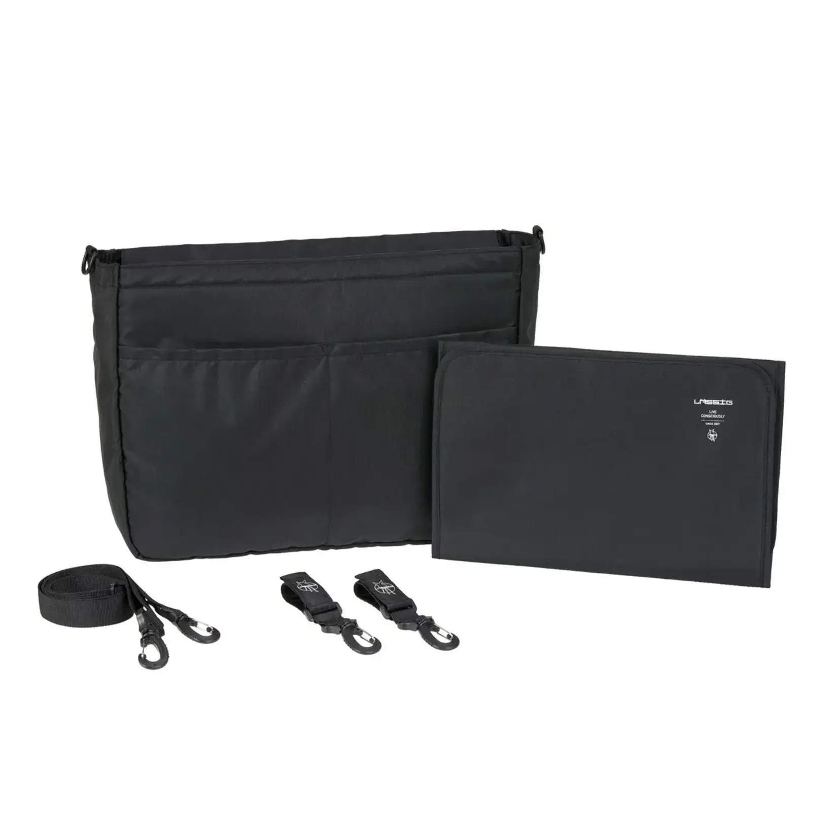 Lassig Lassig - Multibag Mix Black (Insert) (40x30x12 cm)