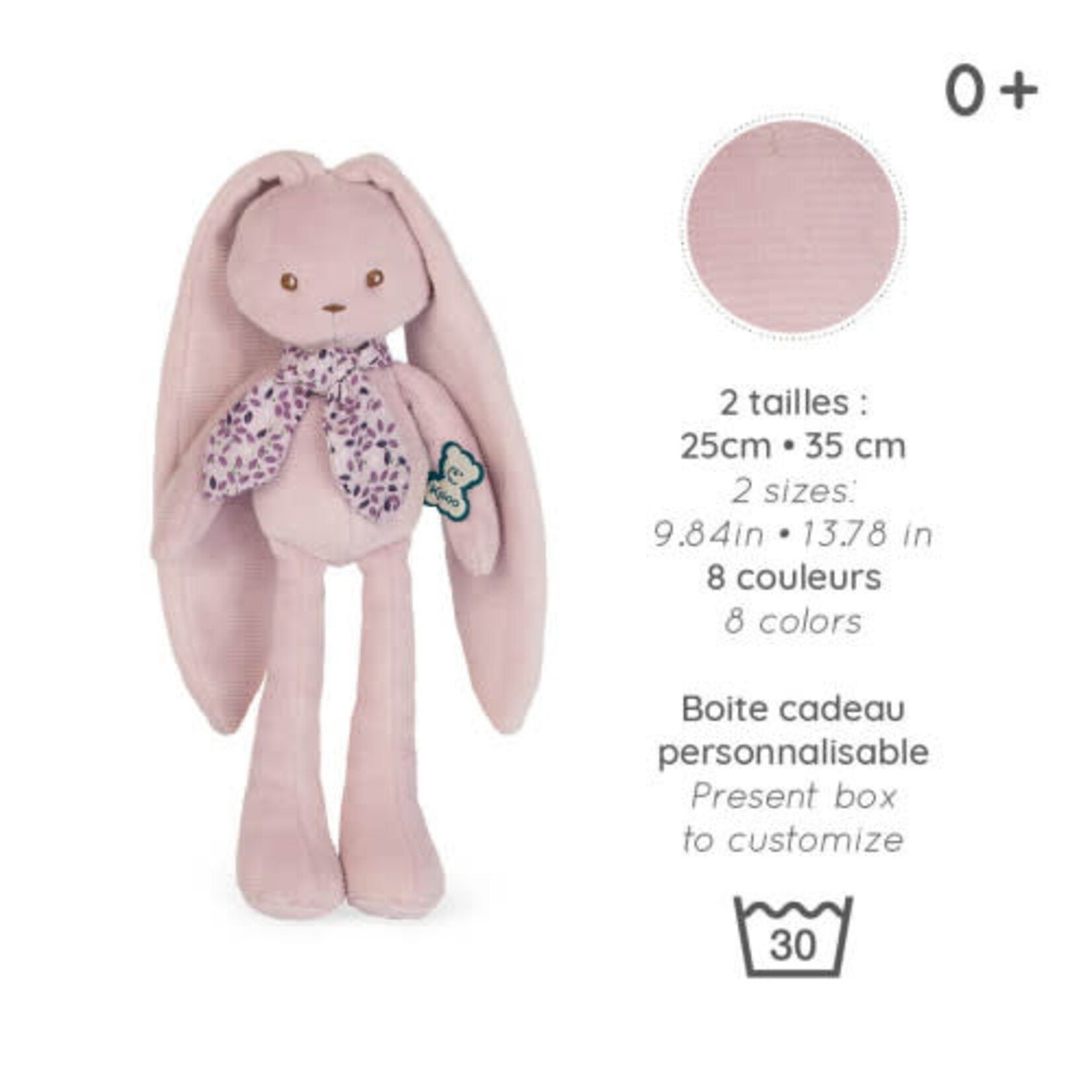 Kaloo Kaloo - Pop Konijn Roze 25Cm