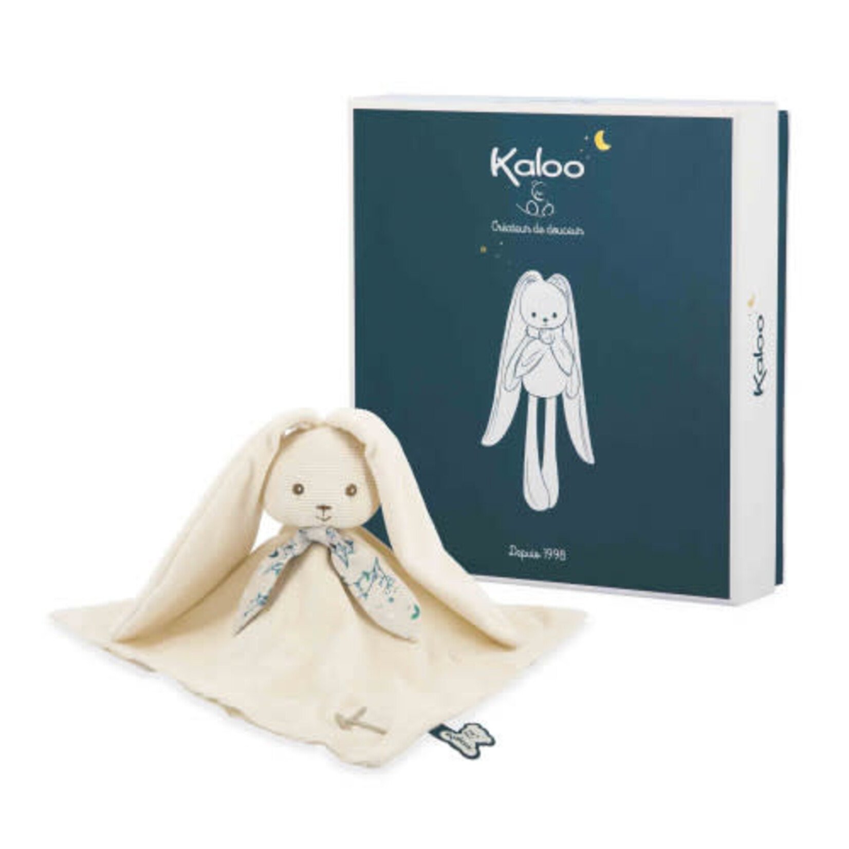 Kaloo Kaloo - Konijn-Knuffeldoek Crème