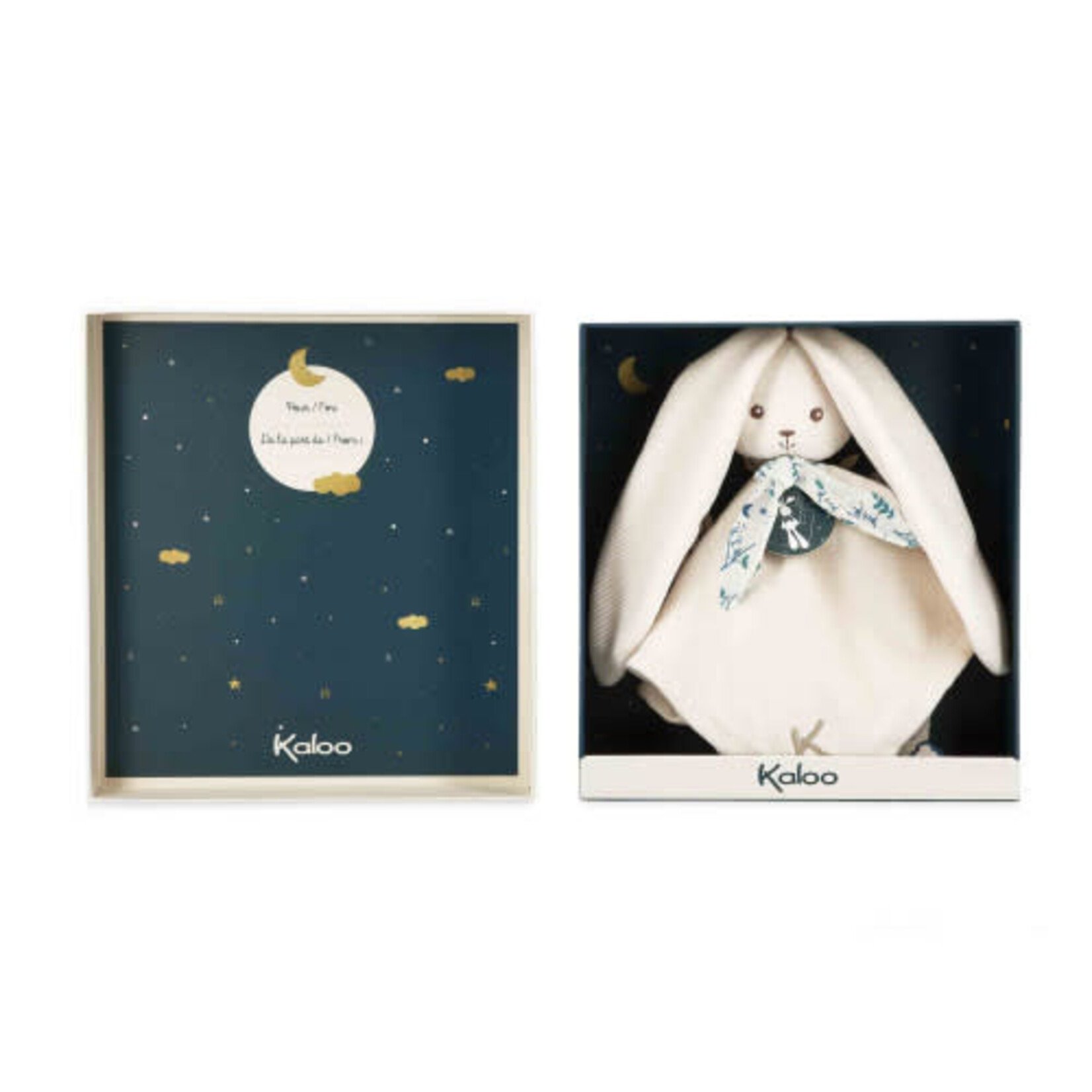 Kaloo Kaloo - Konijn-Knuffeldoek Crème