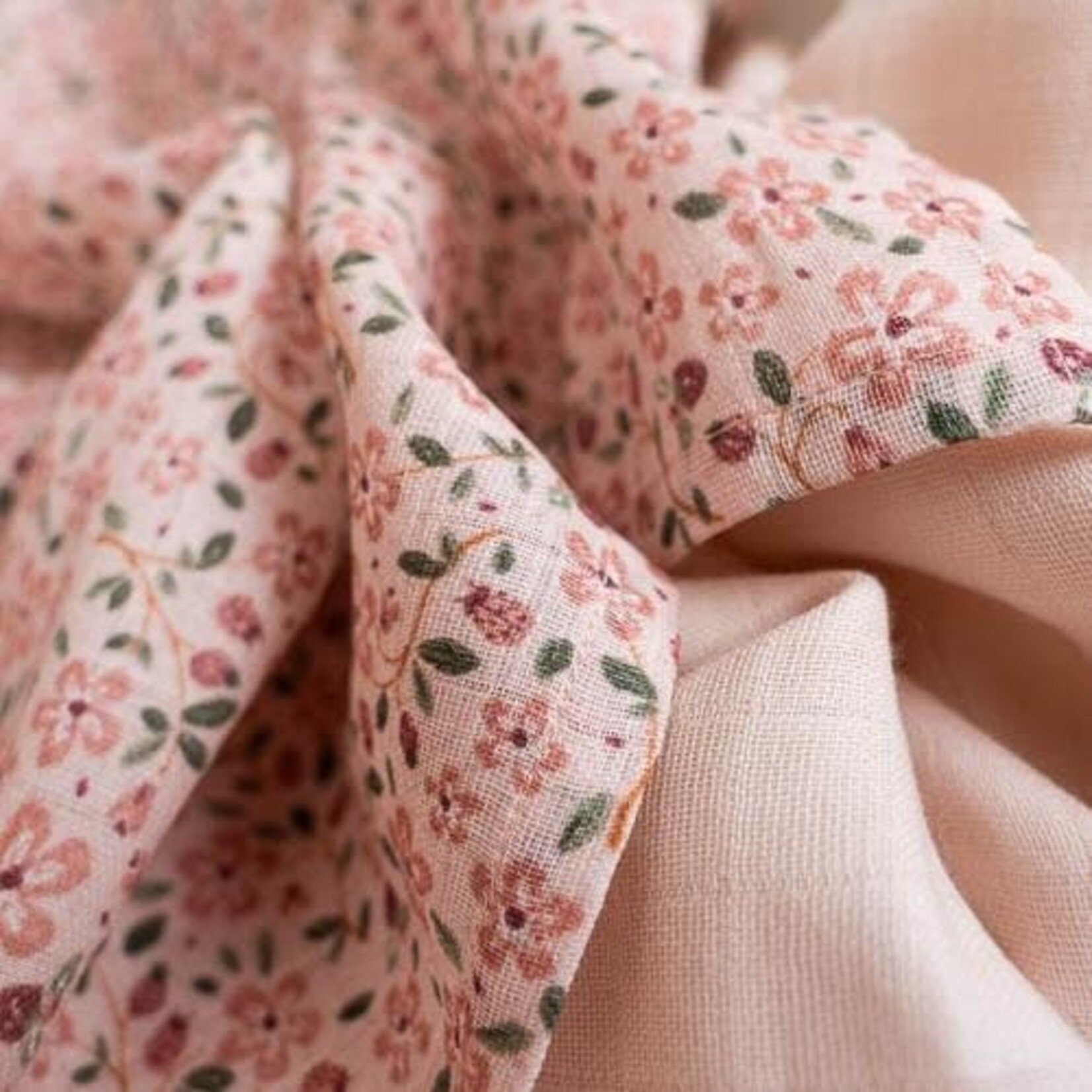 Little Dutch Little Dutch - Swaddle doeken hydrofiel 70 x 70 Fairy Floral & Blossom