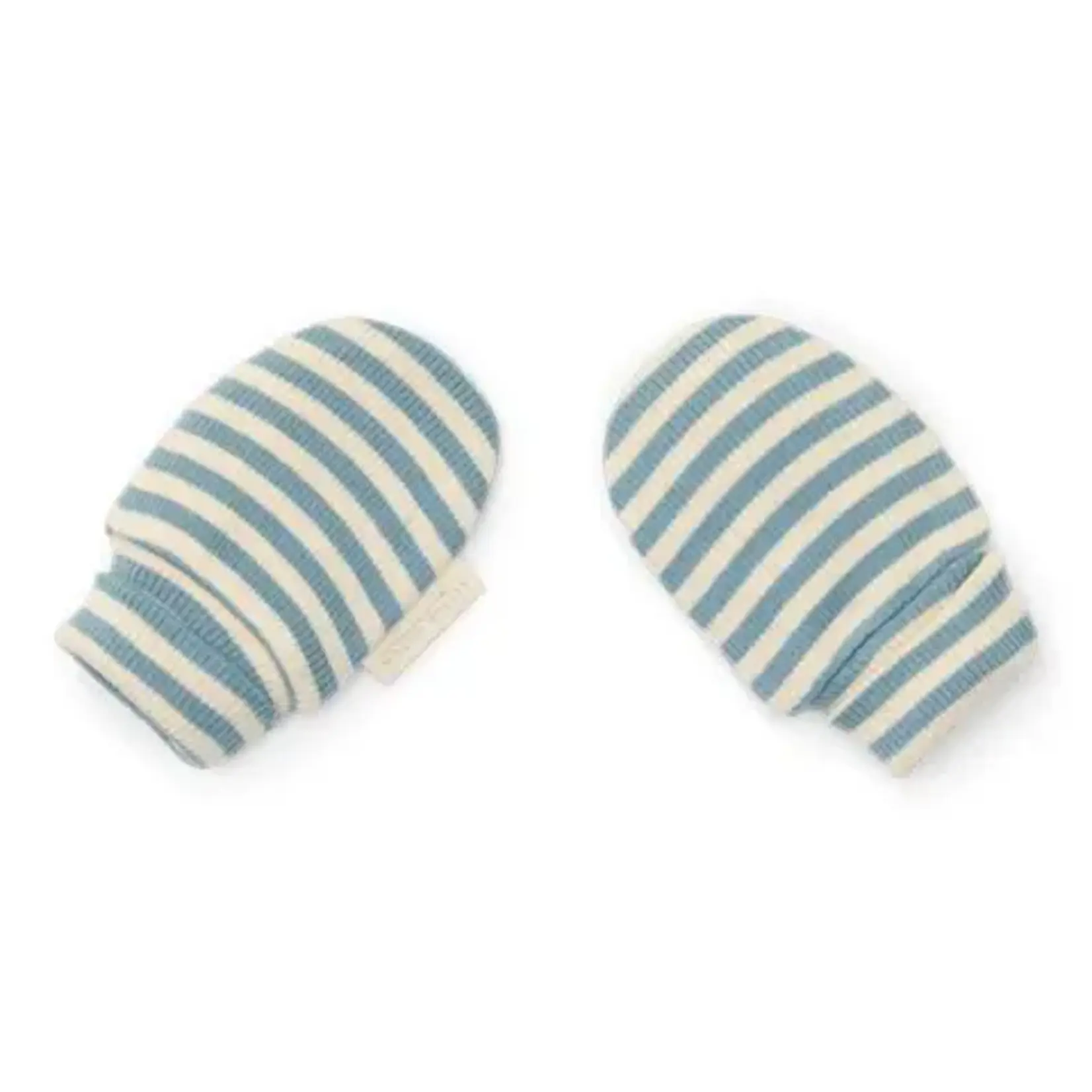 Little Dutch Little Dutch - Krabwantjes Stone Blue Stripe - One Size