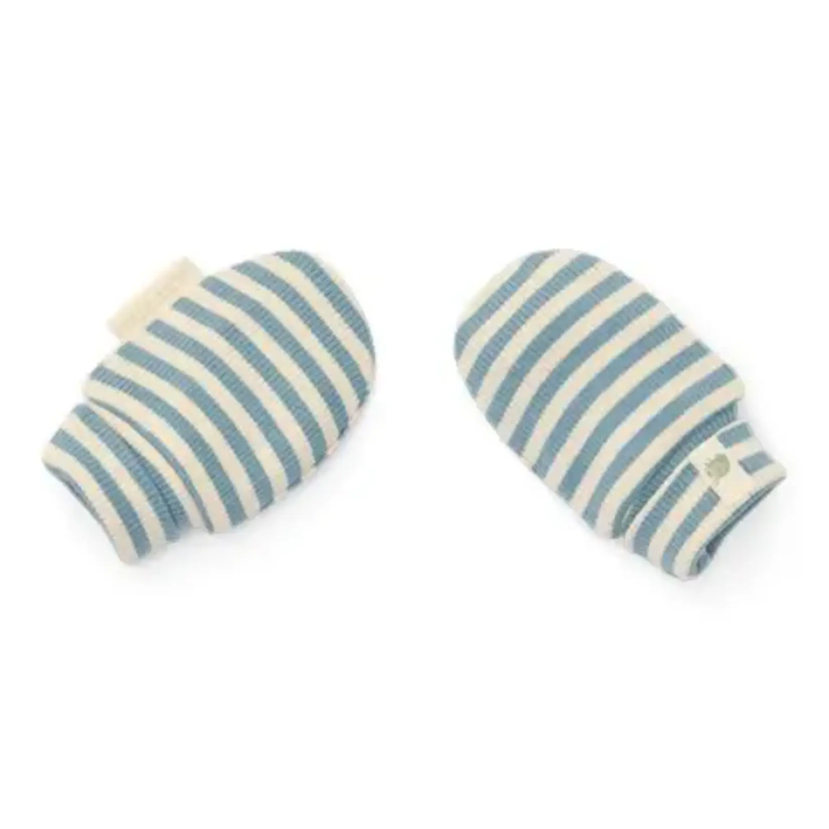 Little Dutch Little Dutch - Krabwantjes Stone Blue Stripe - One Size