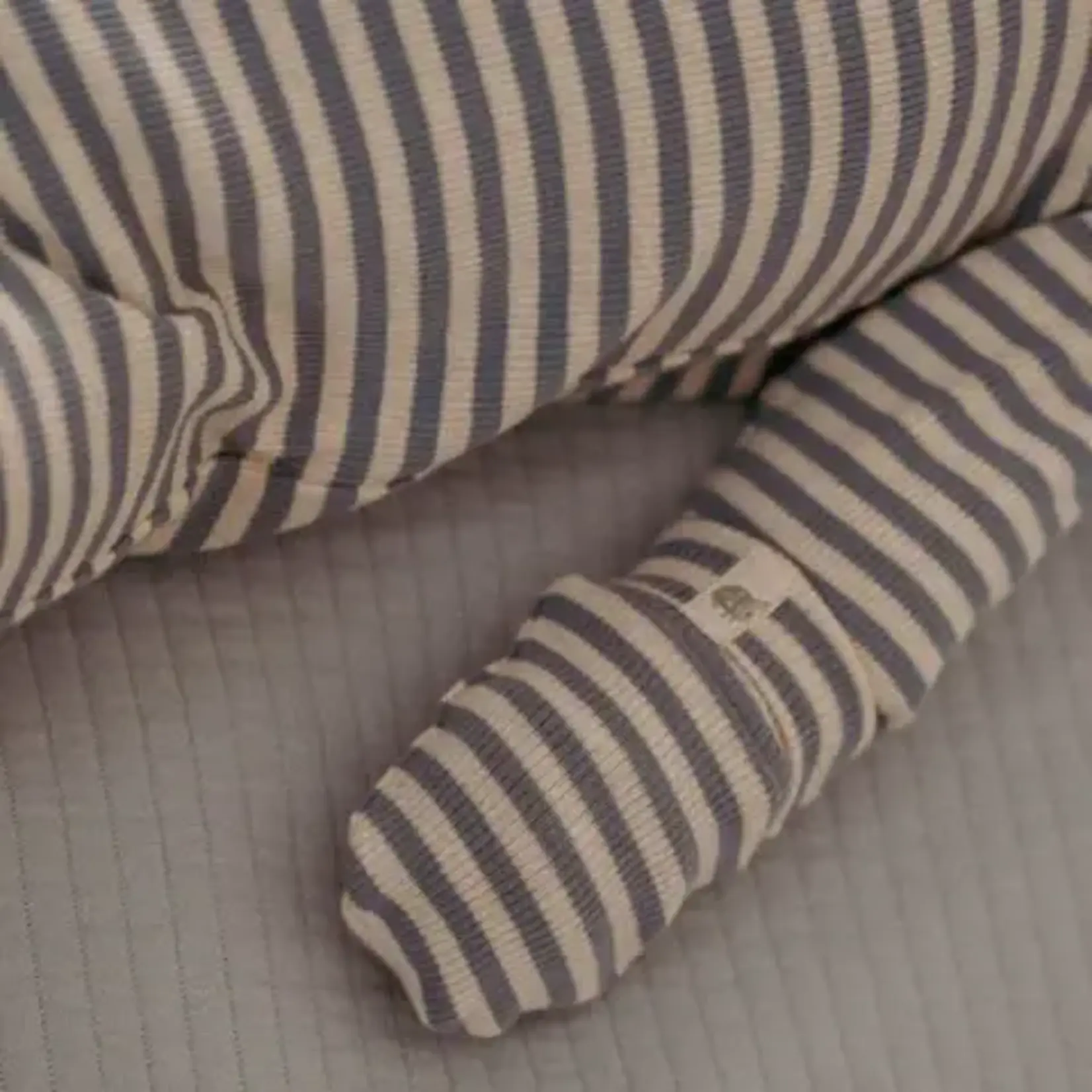 Little Dutch Little Dutch - Krabwantjes Stone Blue Stripe - One Size