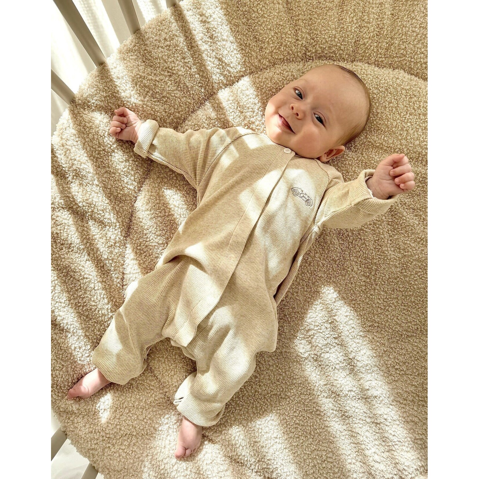 Poetree Kids Poetree Kids - Babypakje Ollie - Rib Sand