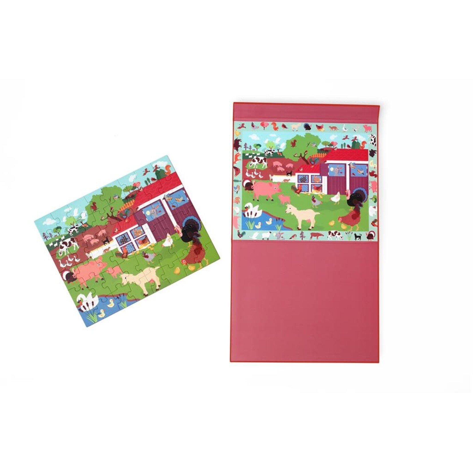 Scratch Scratch - Puzzel Magnetisch DISCOVERY - Boerderij 48pcs