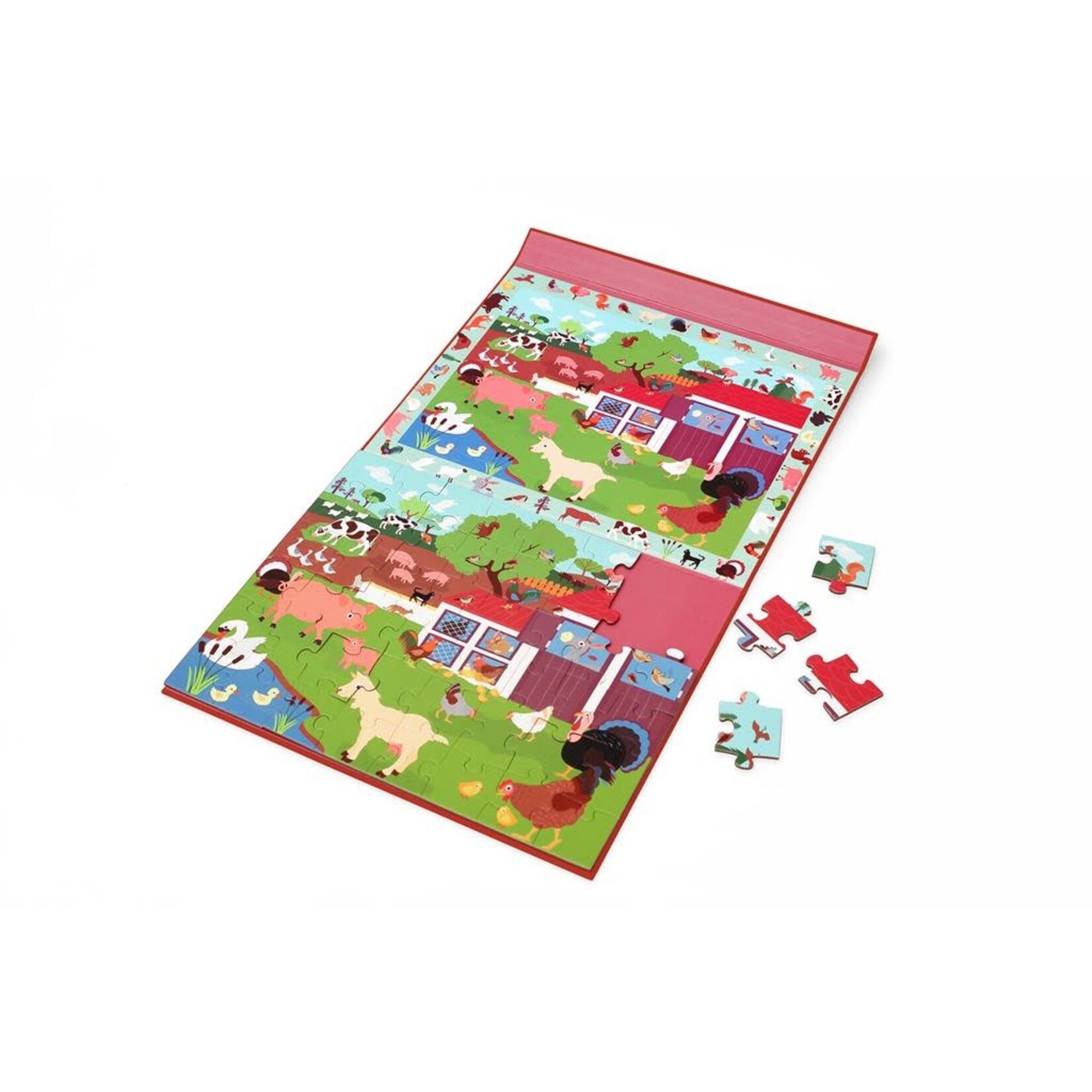 Scratch Scratch - Puzzel Magnetisch DISCOVERY - Boerderij 48pcs