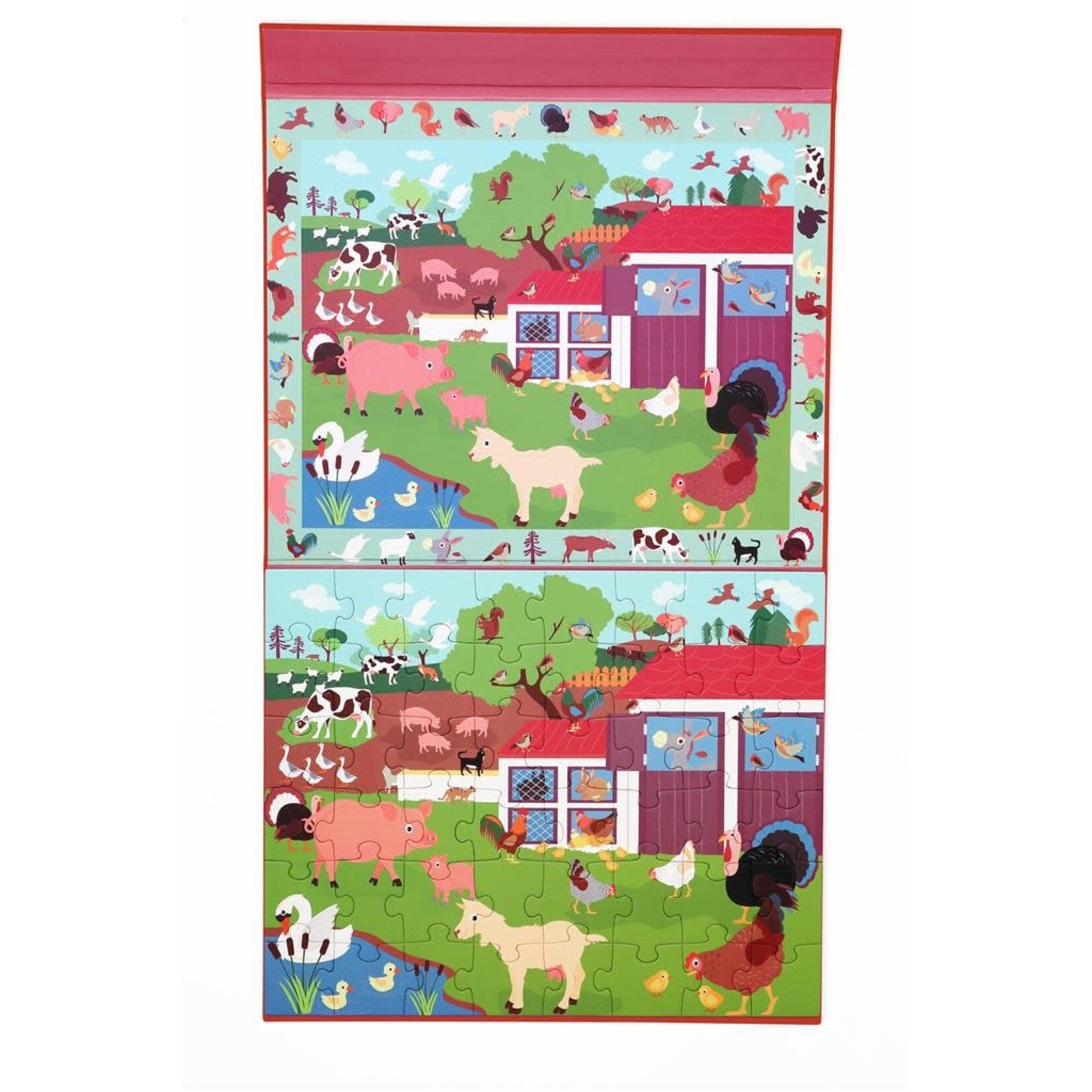 Scratch Scratch - Puzzel Magnetisch DISCOVERY - Boerderij 48pcs