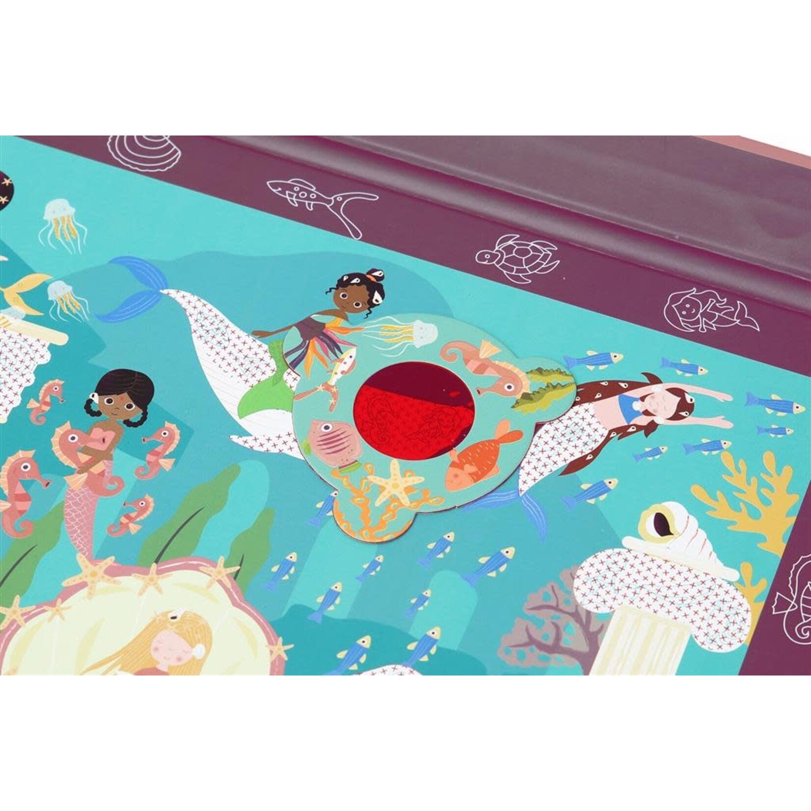 Scratch Scratch - Puzzel Magnetisch MYSTERY - Zeemeermin 30 pcs