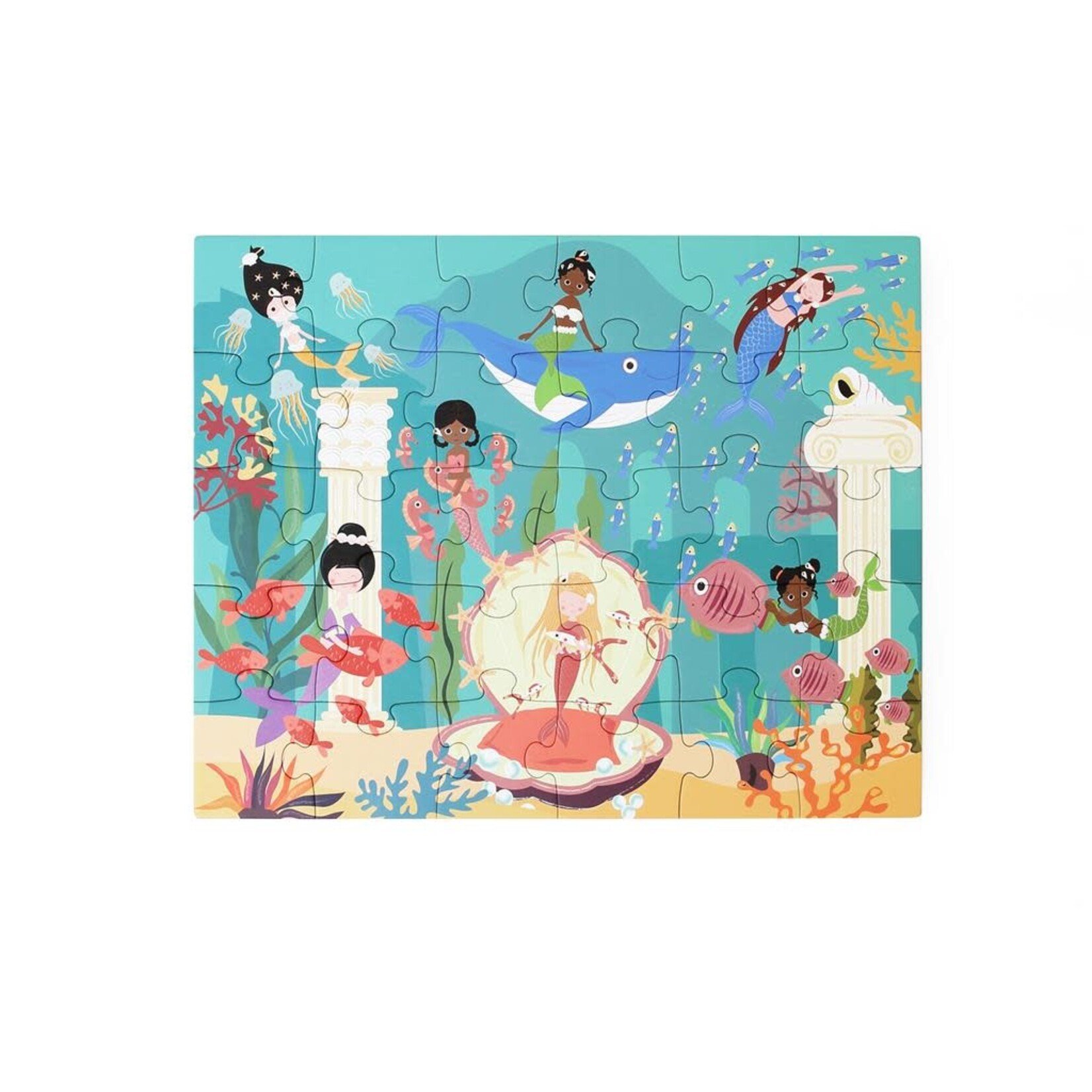 Scratch Scratch - Puzzel Magnetisch MYSTERY - Zeemeermin 30 pcs