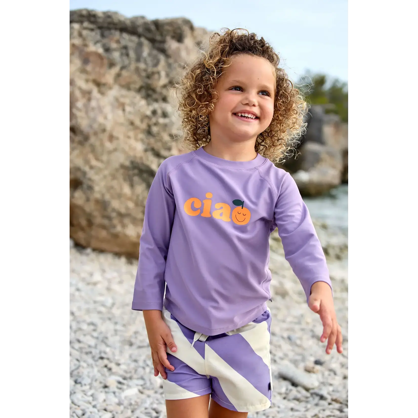 Lassig Lassig - Long Sleeve Swim Shirt - Purple