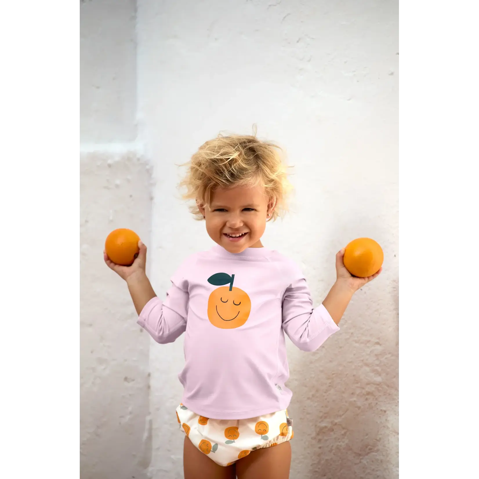 Lassig Lassig - Swim Diaper Orange - Sea Salt