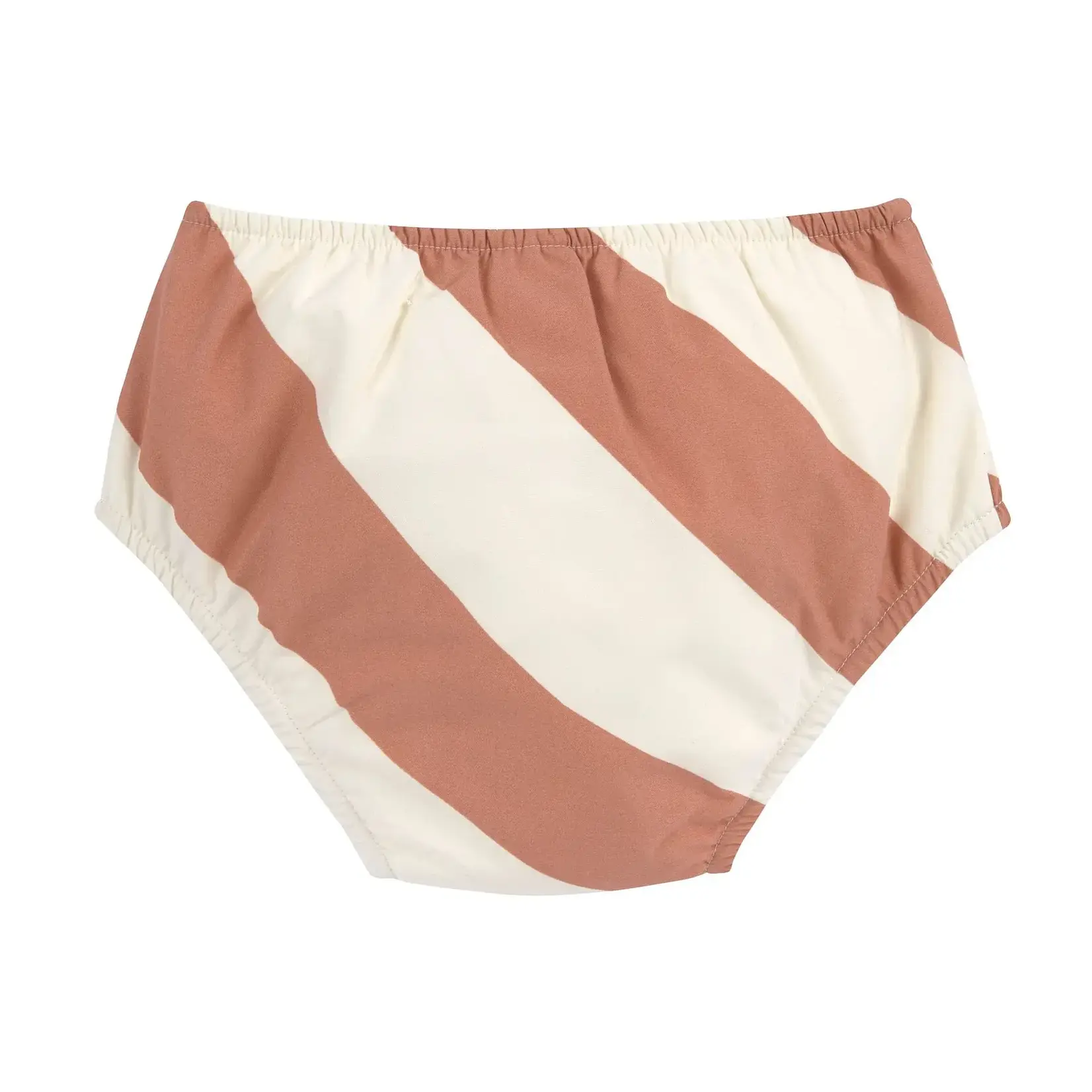 Lassig Lassig - Swim Diaper Stripes - Clay/Sea Salt