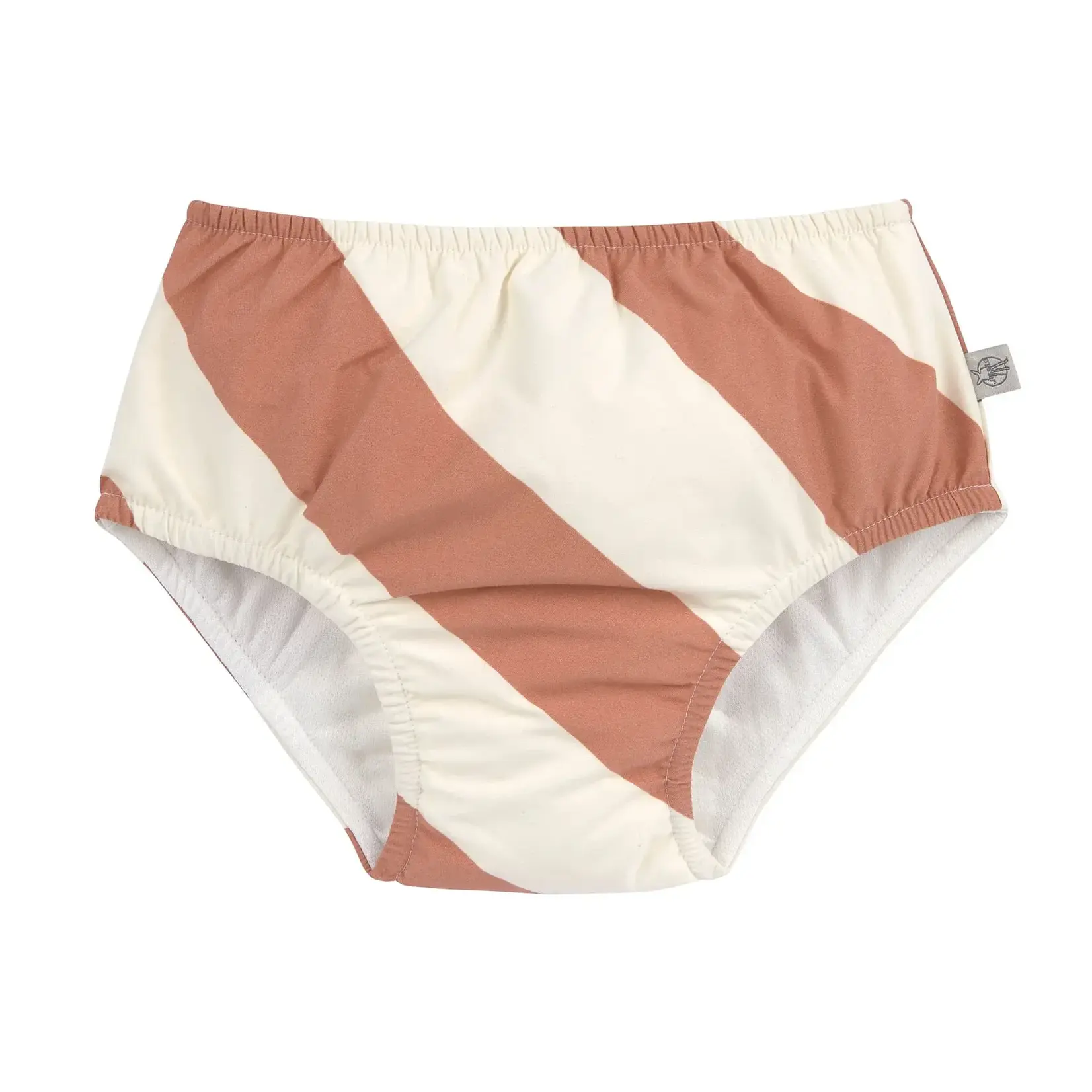 Lassig Lassig - Swim Diaper Stripes - Clay/Sea Salt