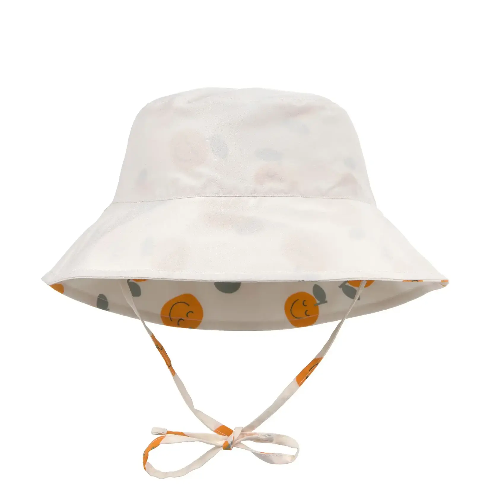 Lassig Lassig - Reversible Sun Protection Hat Orange - Sea Salt