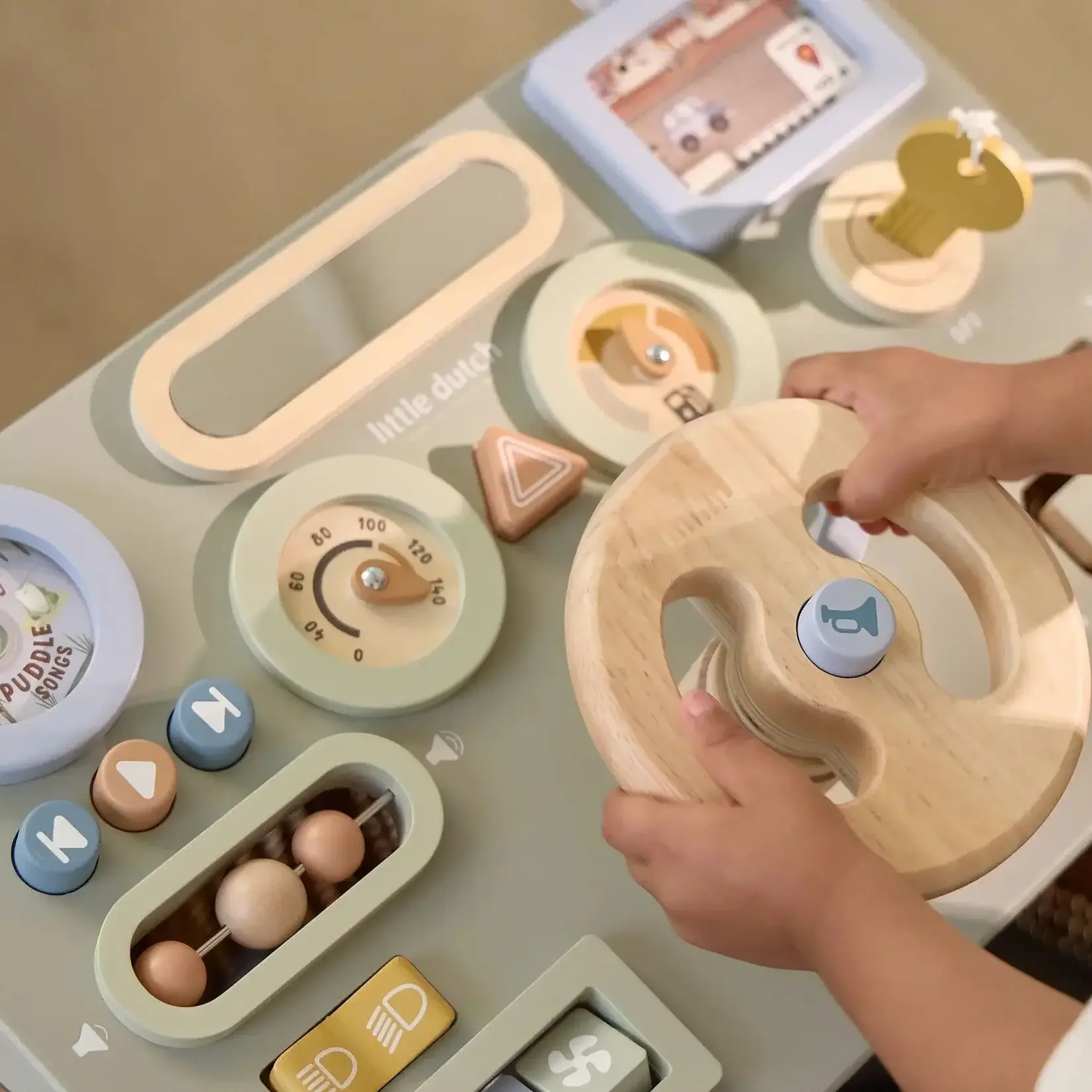 Little Dutch Little Dutch Toys -  Activiteiten Autostuur FSC