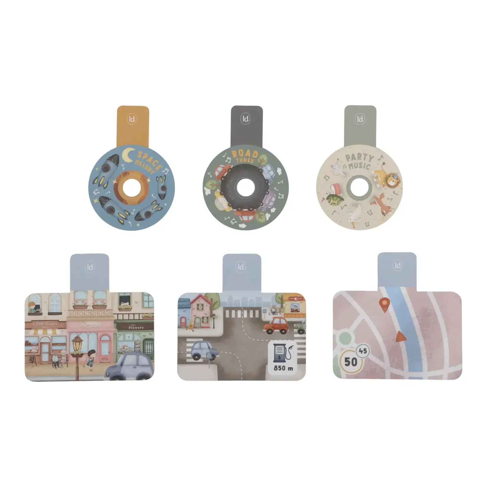 Little Dutch Little Dutch Toys -  Activiteiten Autostuur FSC