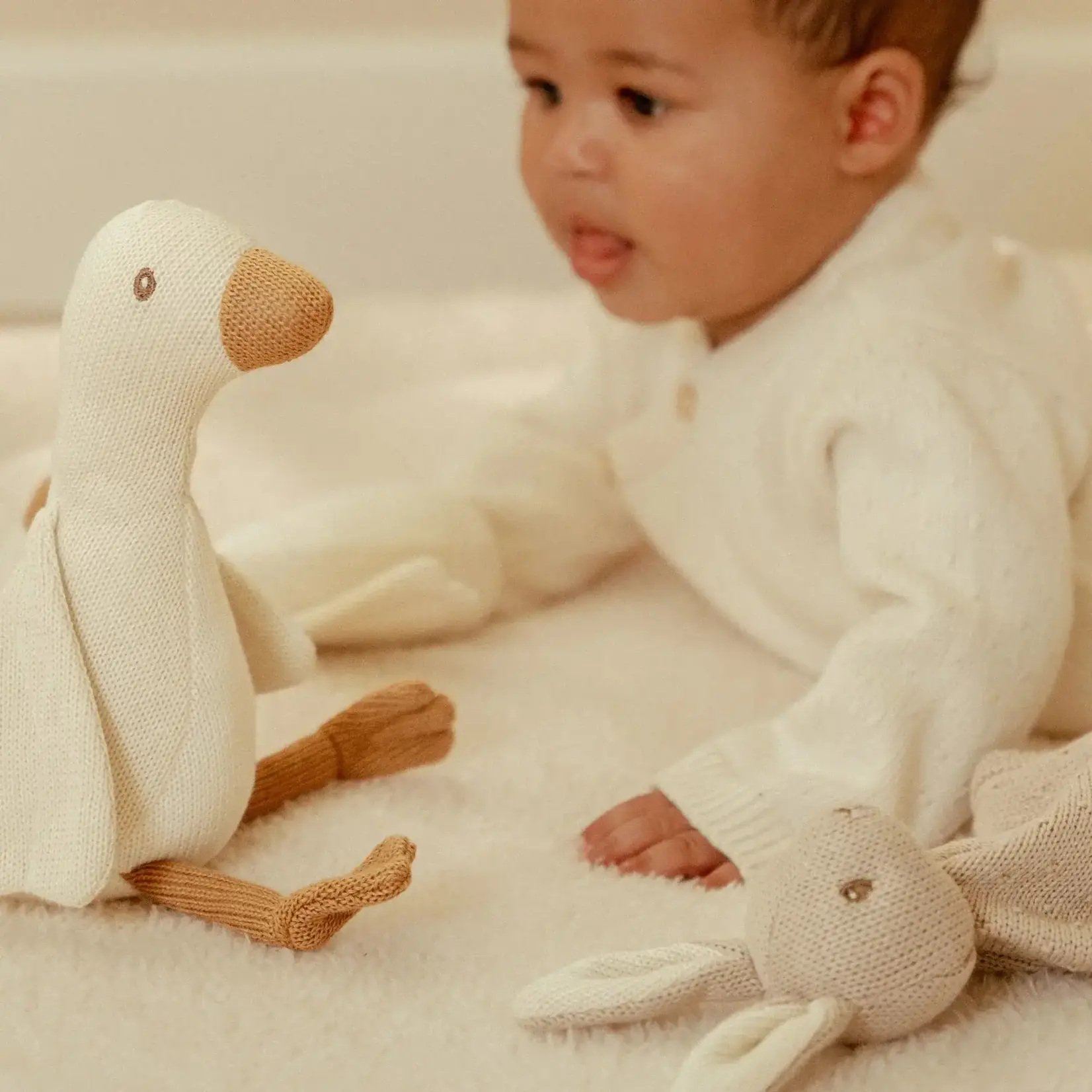 Little Dutch Toys  - Gebreide Giftset Newborn Naturals UITLOPEND