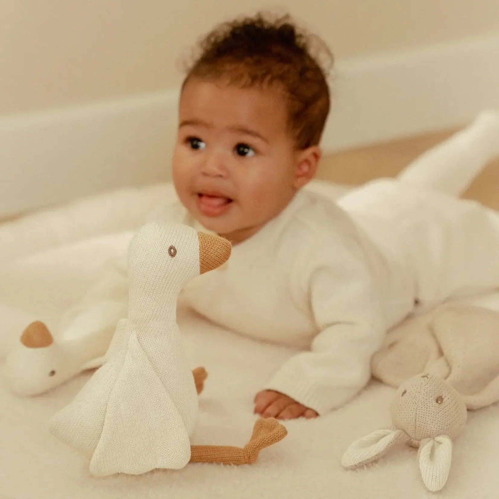 Little Dutch Toys  - Gebreide Giftset Newborn Naturals UITLOPEND