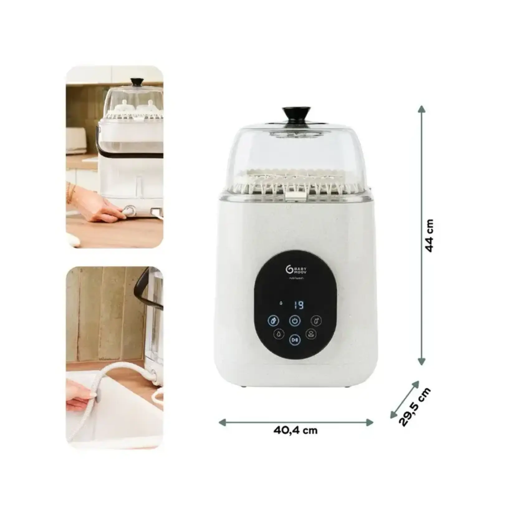 Babymoov Babymoov - Flessenreiniger, Sterilisator en Droger - NutriWash