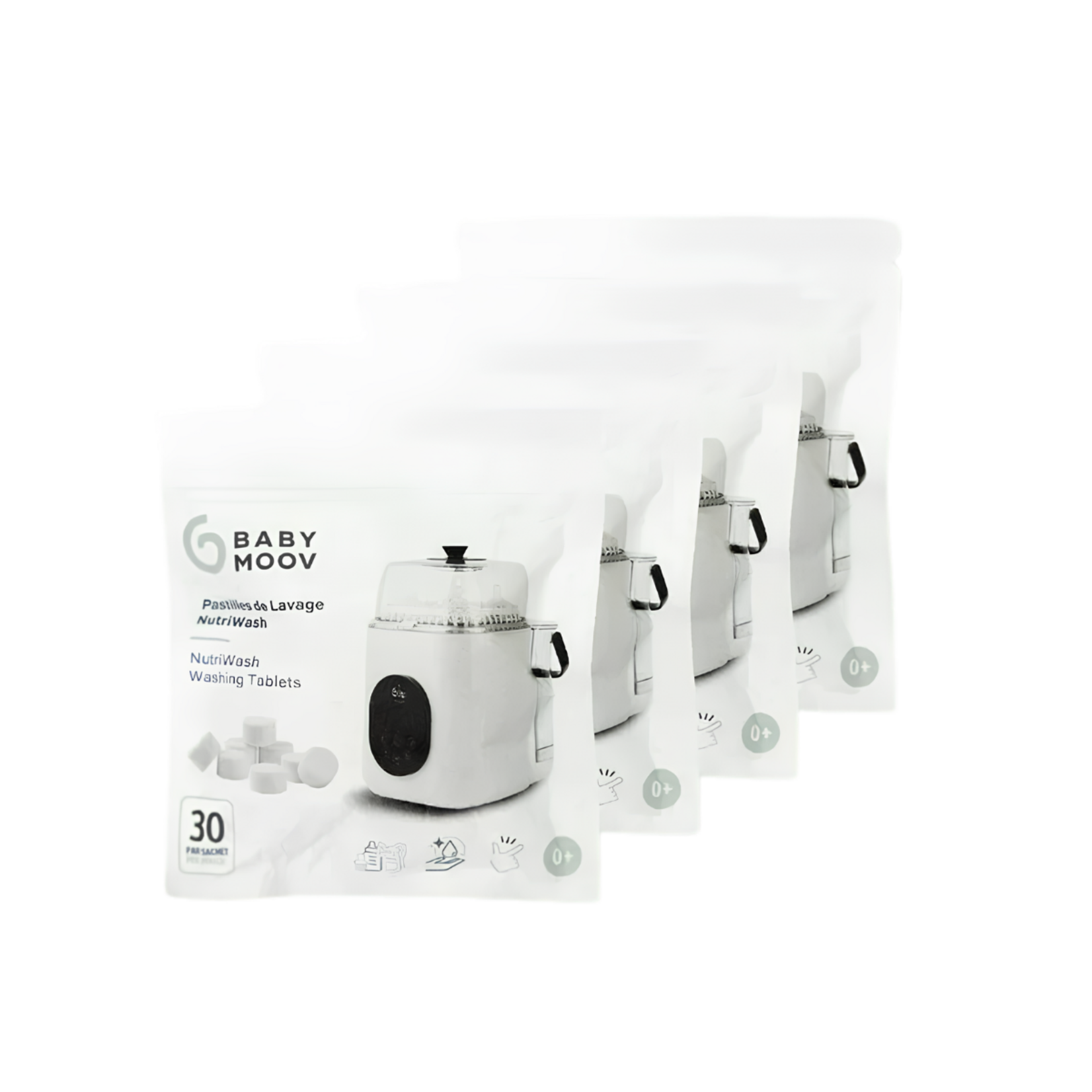 Babymoov Babymoov - NutriWash Wastabletten 4 x 30 stuks