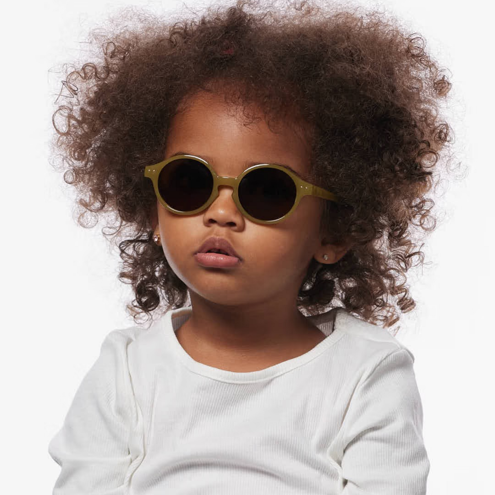 Izipizi Izipizi - #d Zonnebril Glossy Khaki BABY 0-3Y