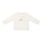 Little Dutch Little Dutch - T-shirt lange mouw Off White
