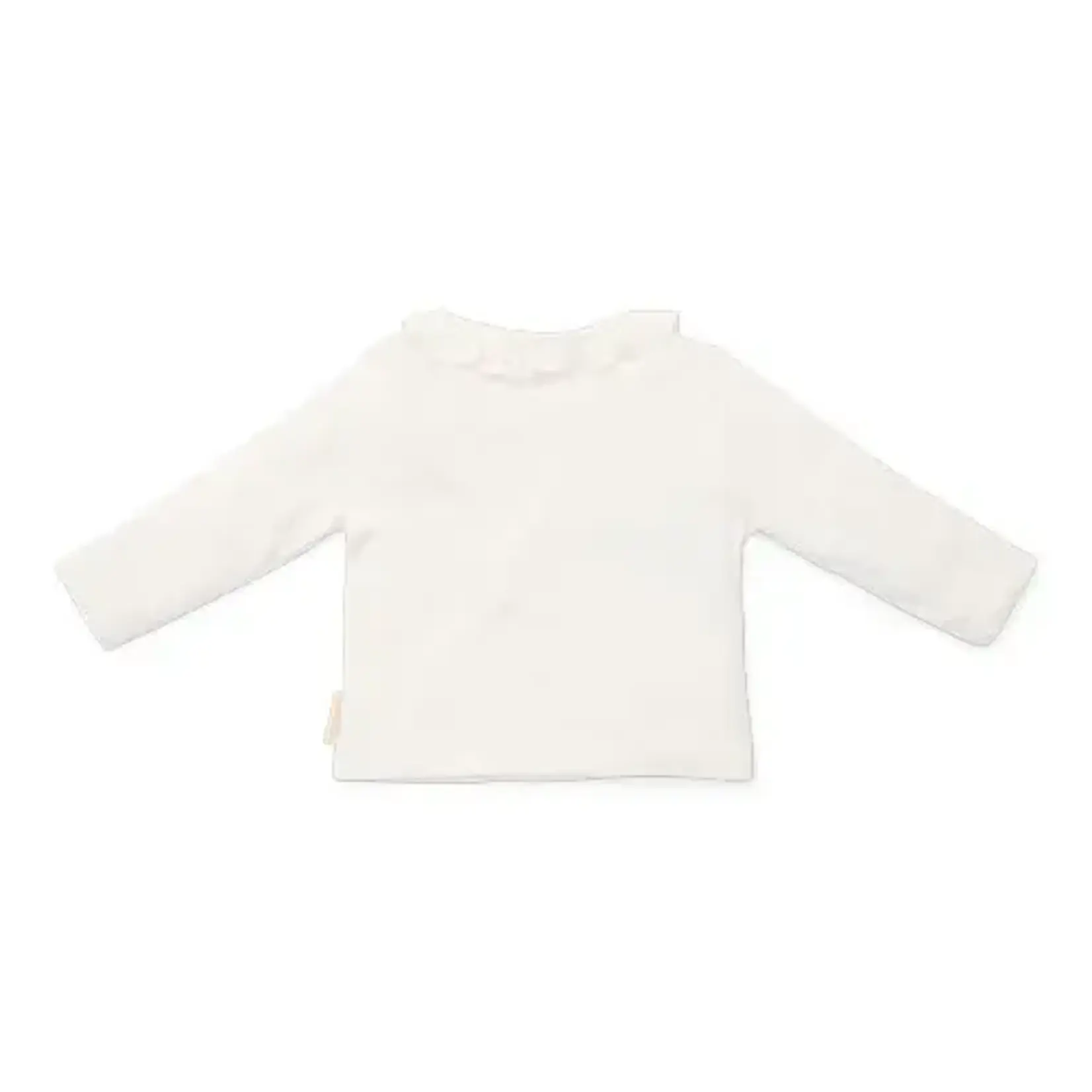 Little Dutch Little Dutch - T-shirt lange mouw Off White