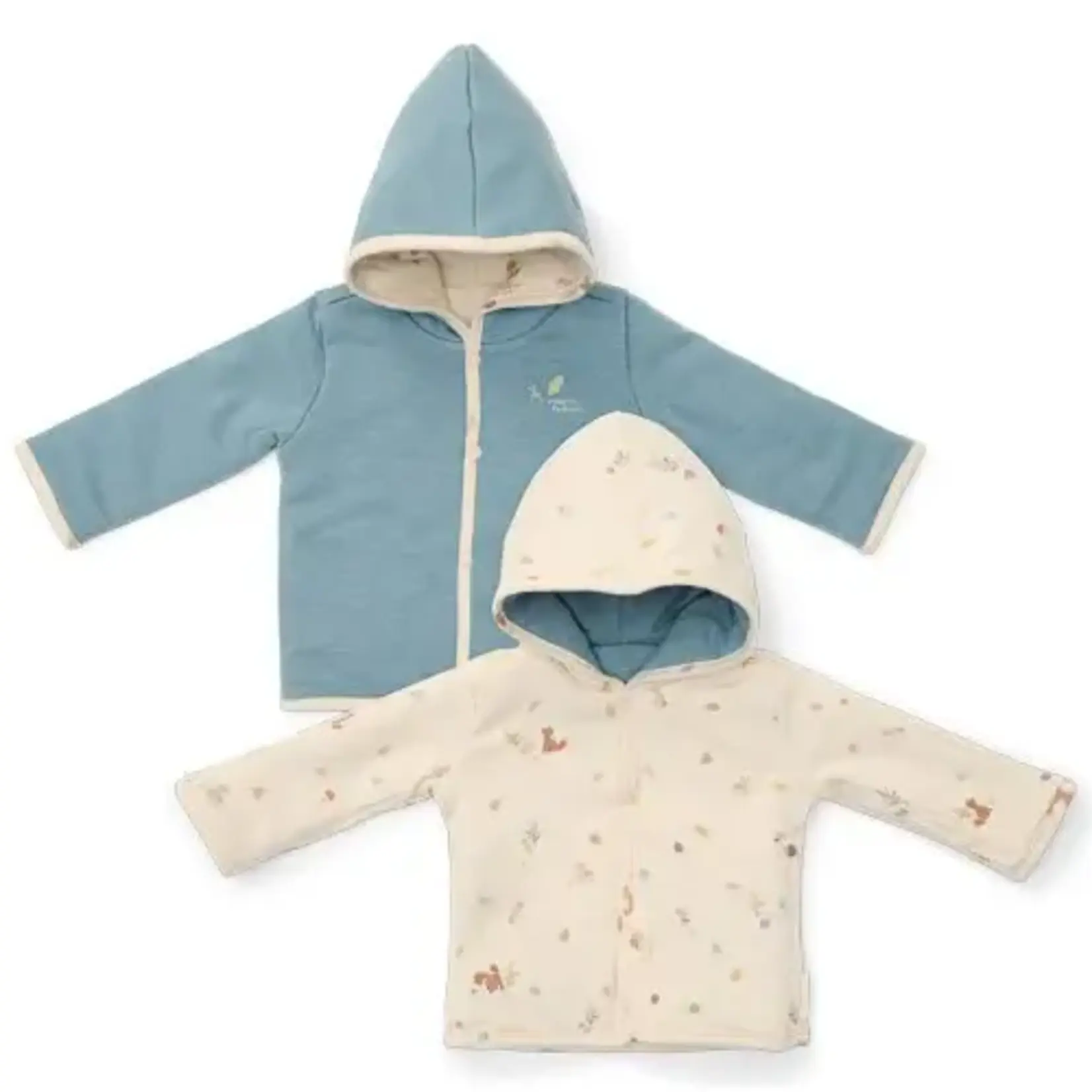 Little Dutch Little Dutch - Reversible Jasje Stone Blue