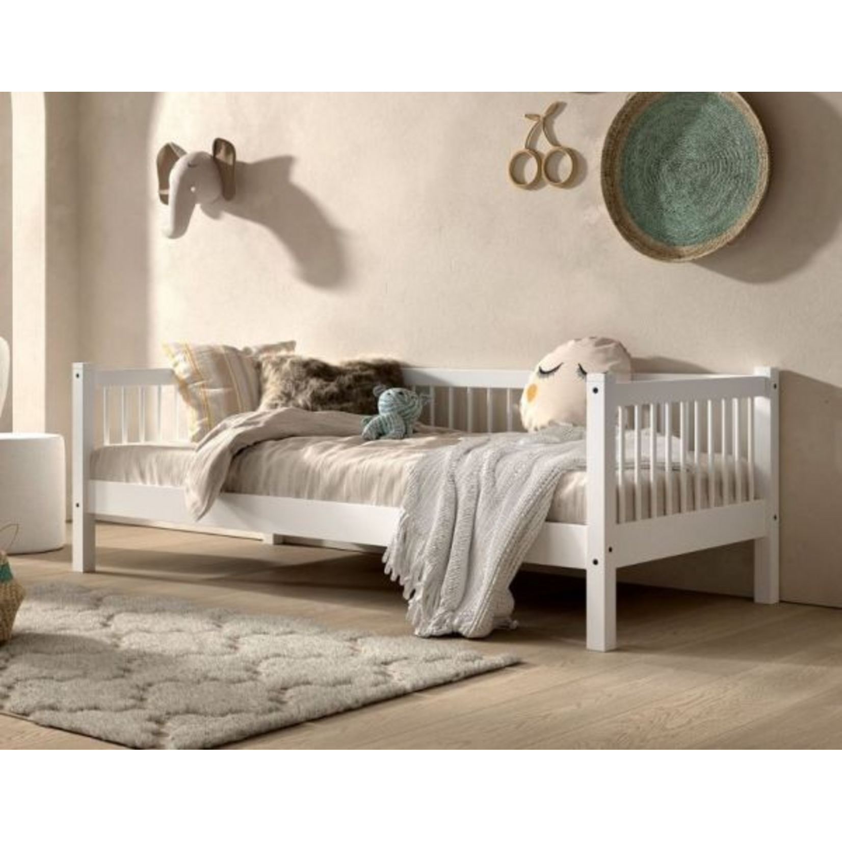 Jaxx Jaxx - Forrest Bedlade 90x190 cm voor bed 90x200 cm White Beech