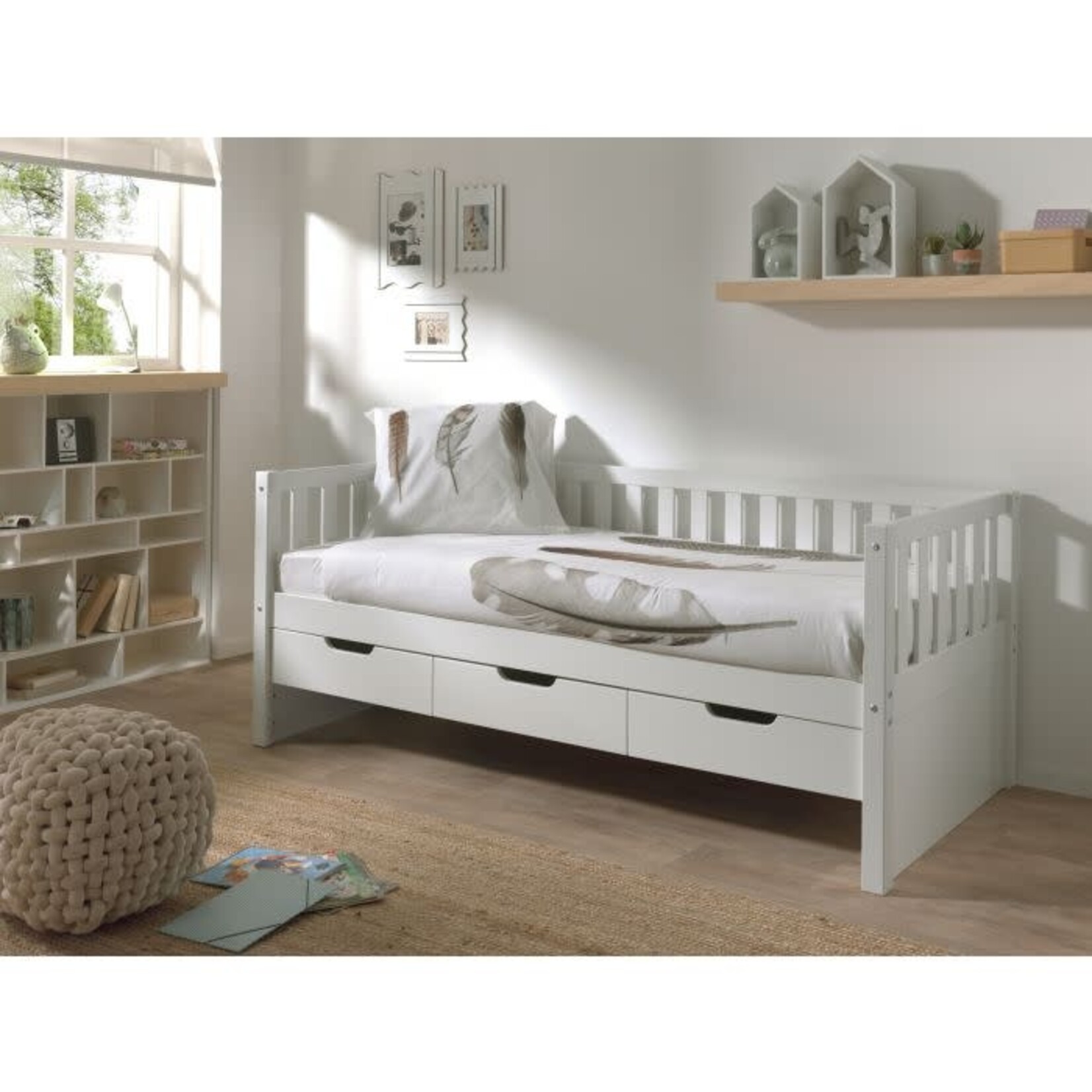 Jaxx Jaxx - Fritz Kajuitbed 90x200 - White