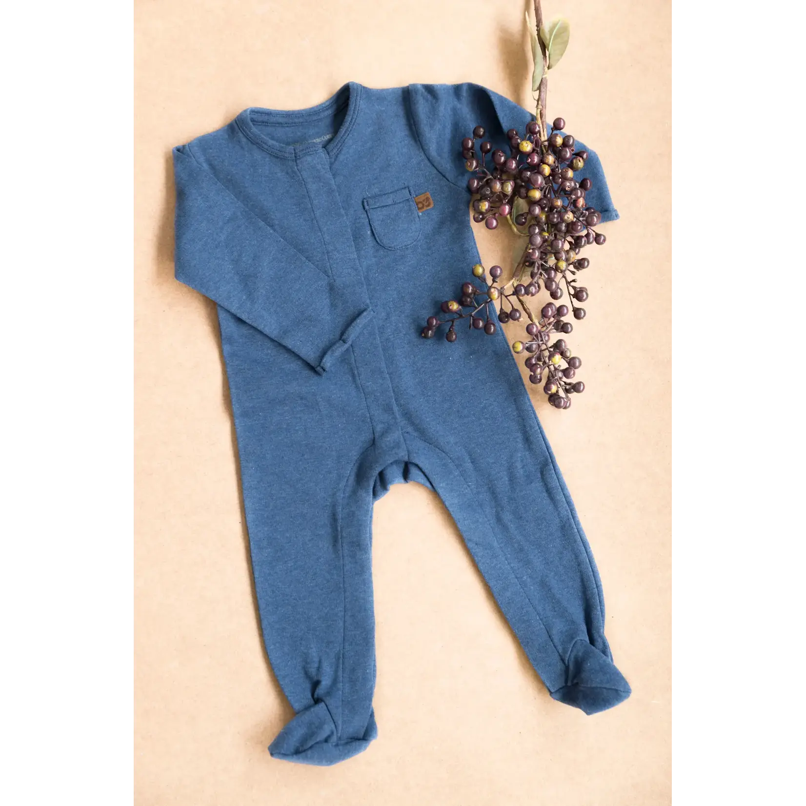 Baby's Only Baby's Only - Boxpakje met voetjes Melange jeans