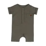 Baby's Only Baby's Only - Boxpakje korte mouwen Melange khaki