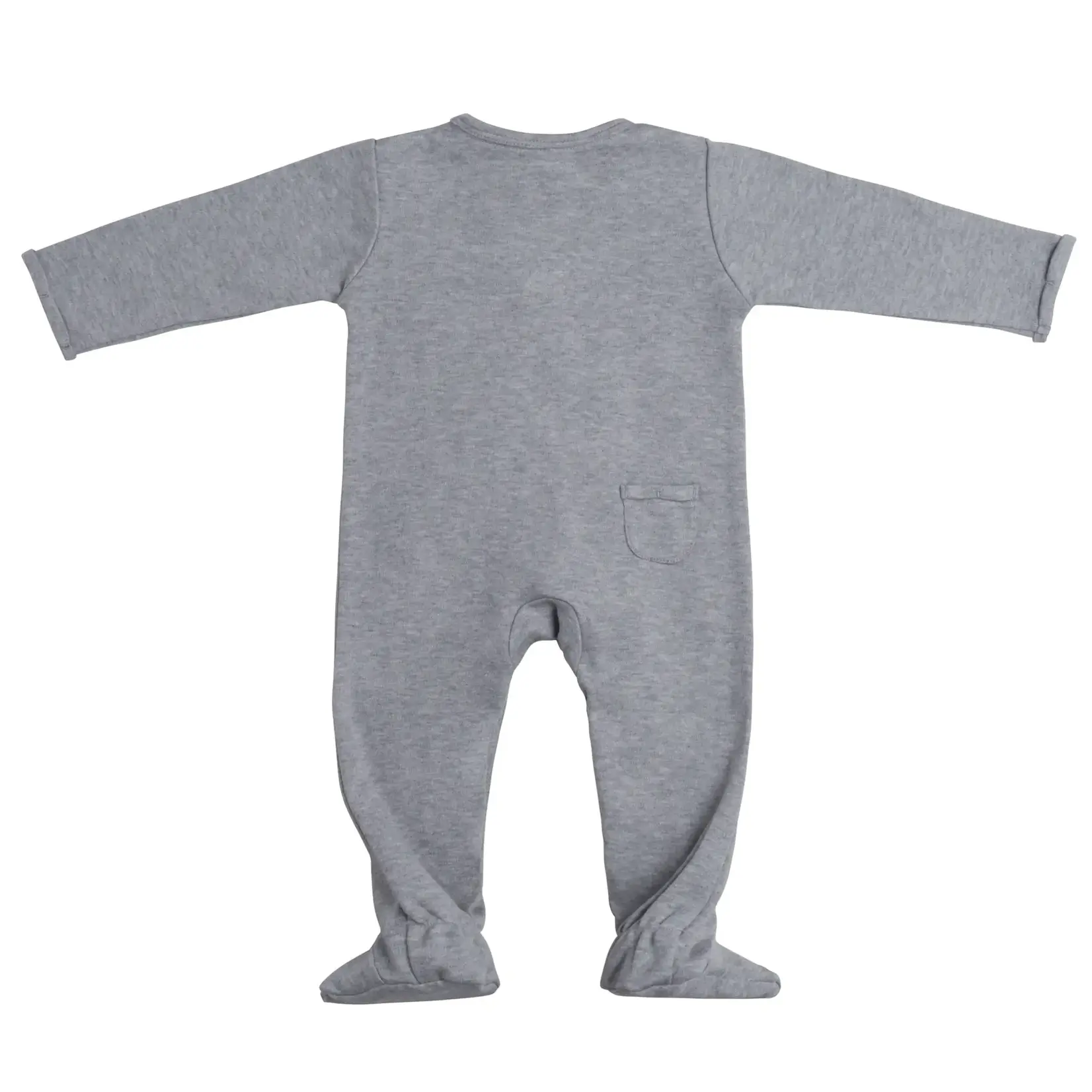 Baby's Only Baby's Only - Boxpakje met voetjes Melange grijs