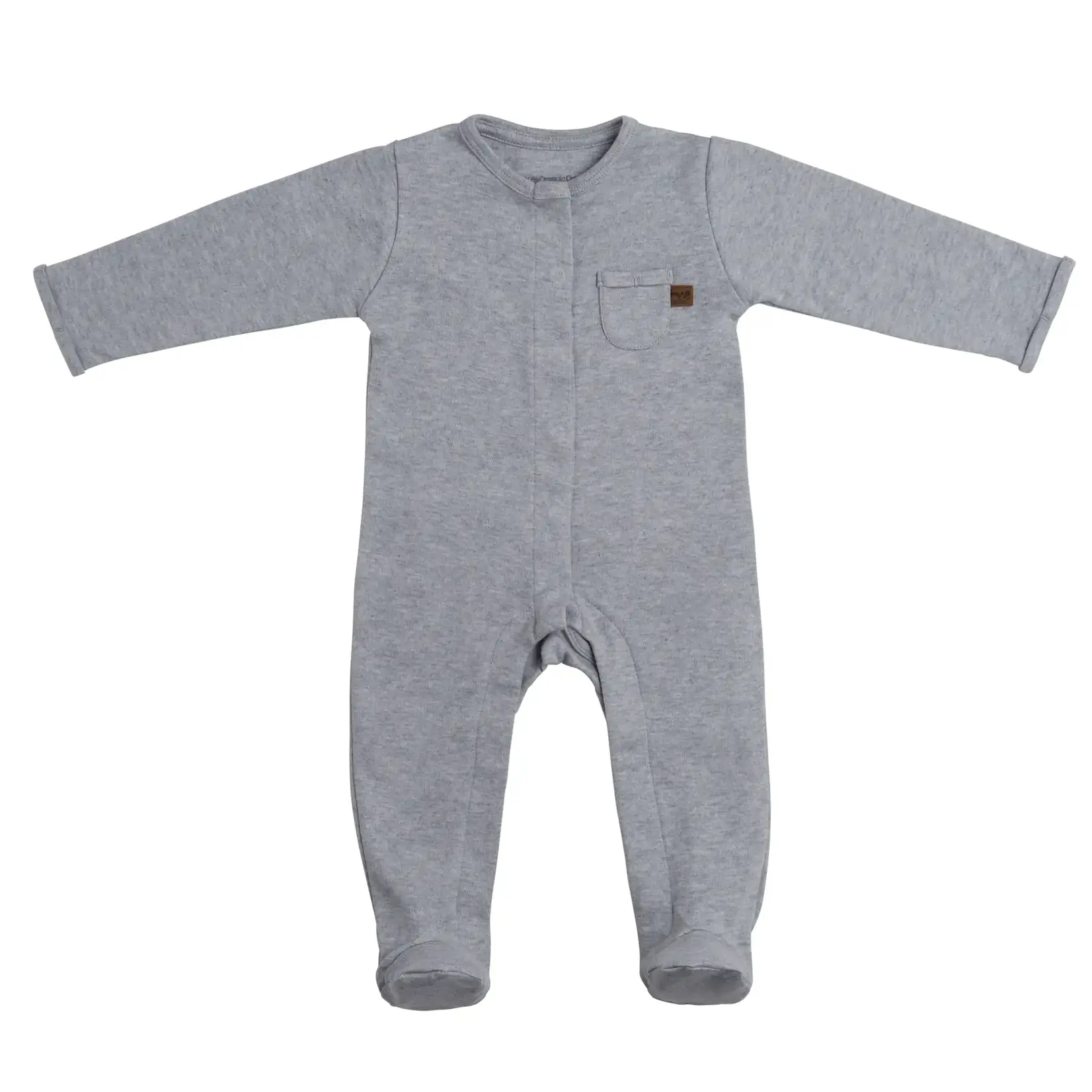 Baby's Only Baby's Only - Boxpakje met voetjes Melange grijs