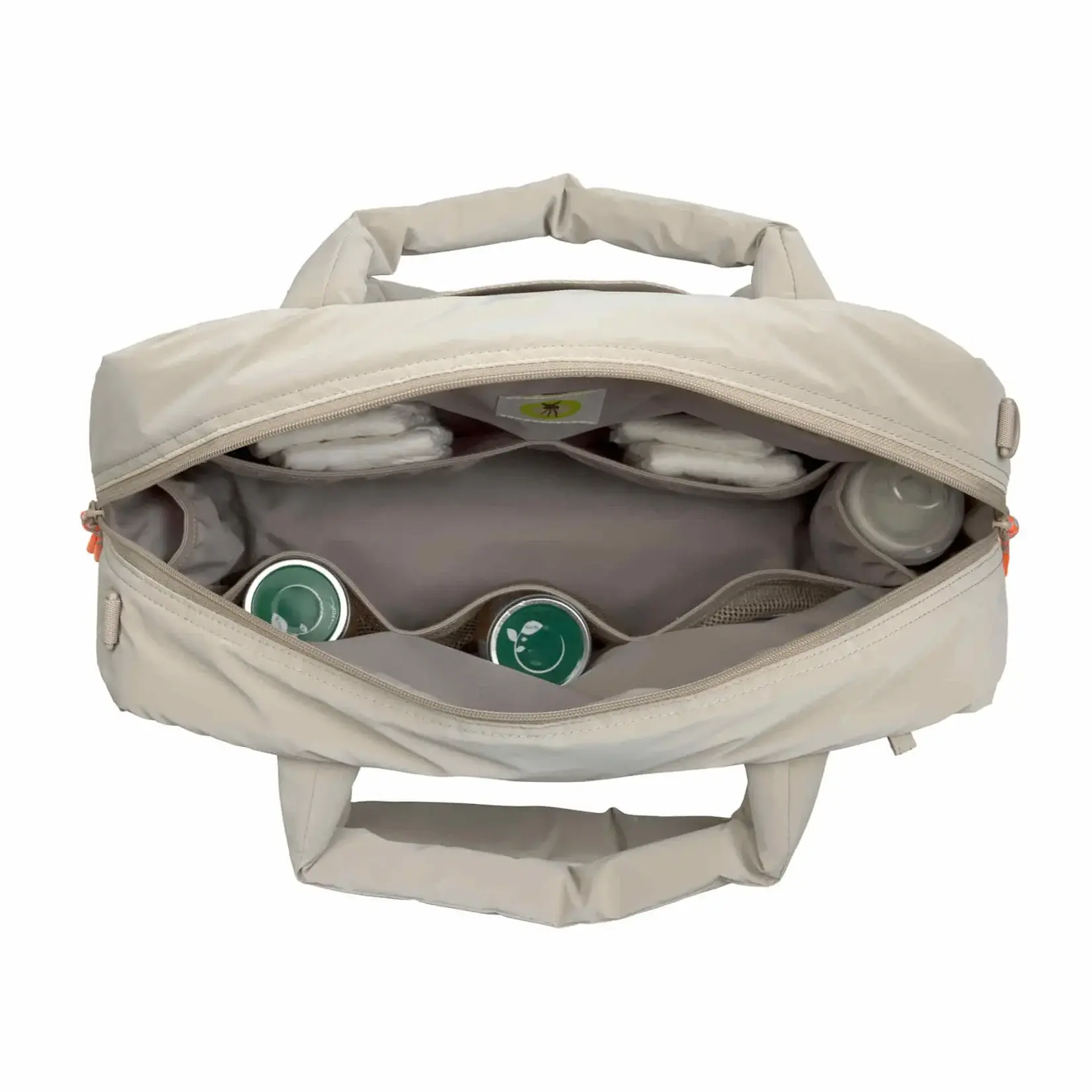 Lassig Lassig - Everyday Bag beige (neon details)