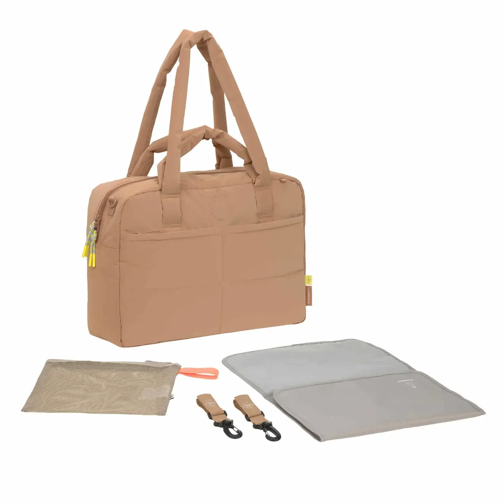 Lassig Lassig - Everyday Bag almond (neon details)