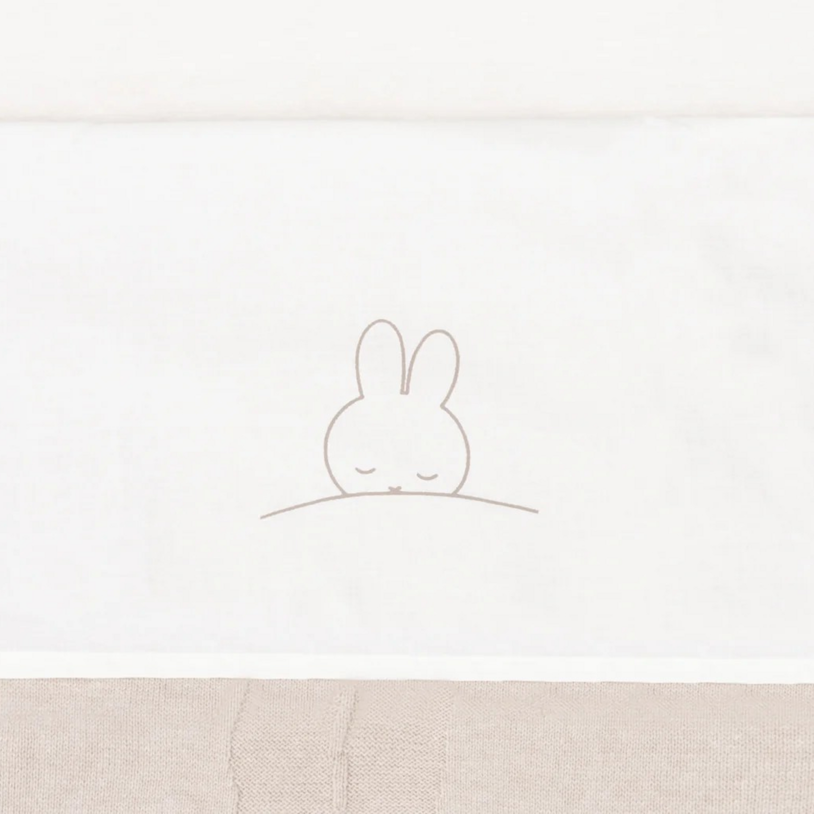 Jollein Jollein - Laken Wieg 75x100cm Sleepy Miffy - Funghi